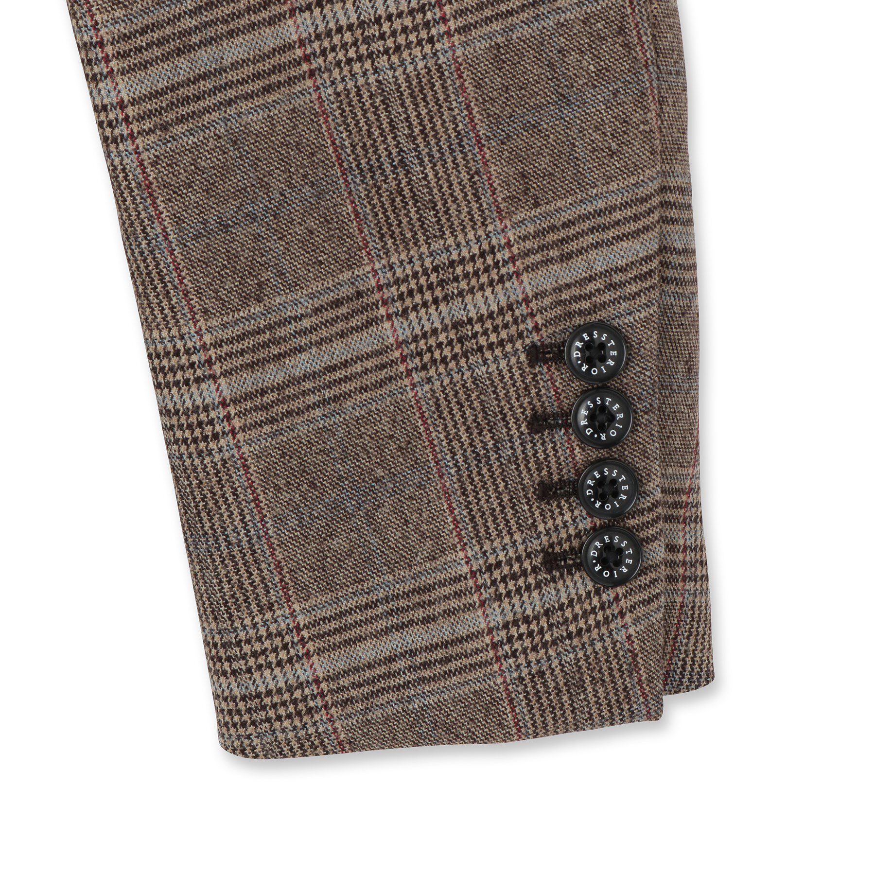 DRESSTERIOR「【セットアップ可】ヨーロピアン グレンチェックジャケット」|テーラードジャケット|