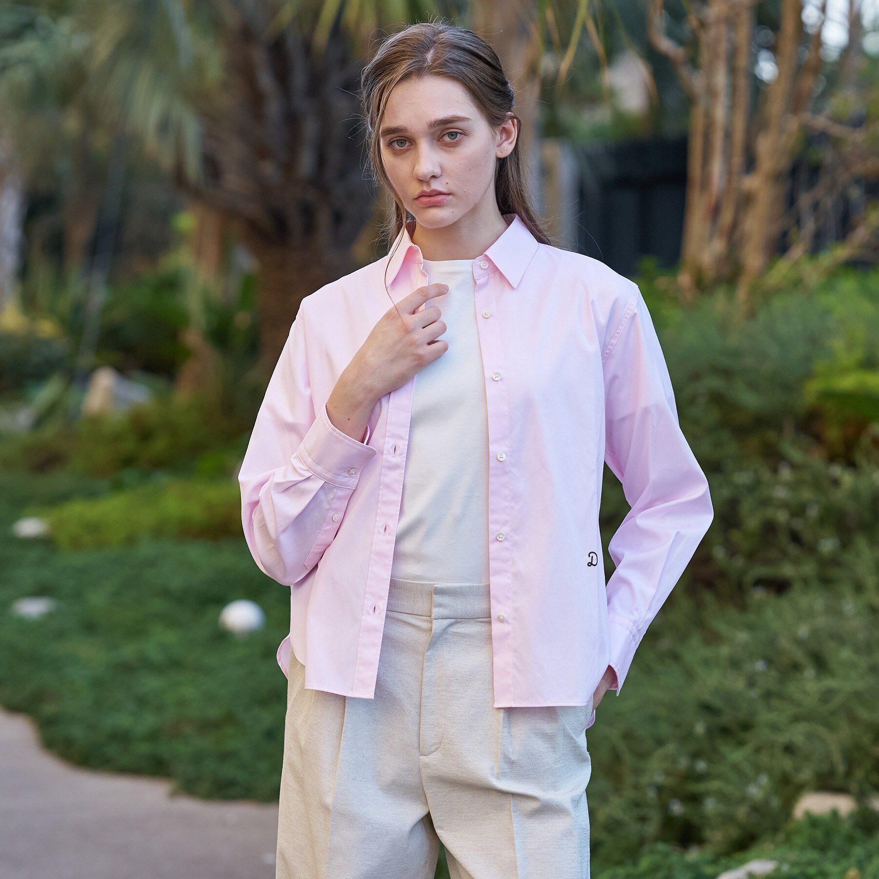 DRESSTERIOR「【春カラー/通勤/ウォッシャブル】オックスフォードシャツ」|シャツ・ブラウス|