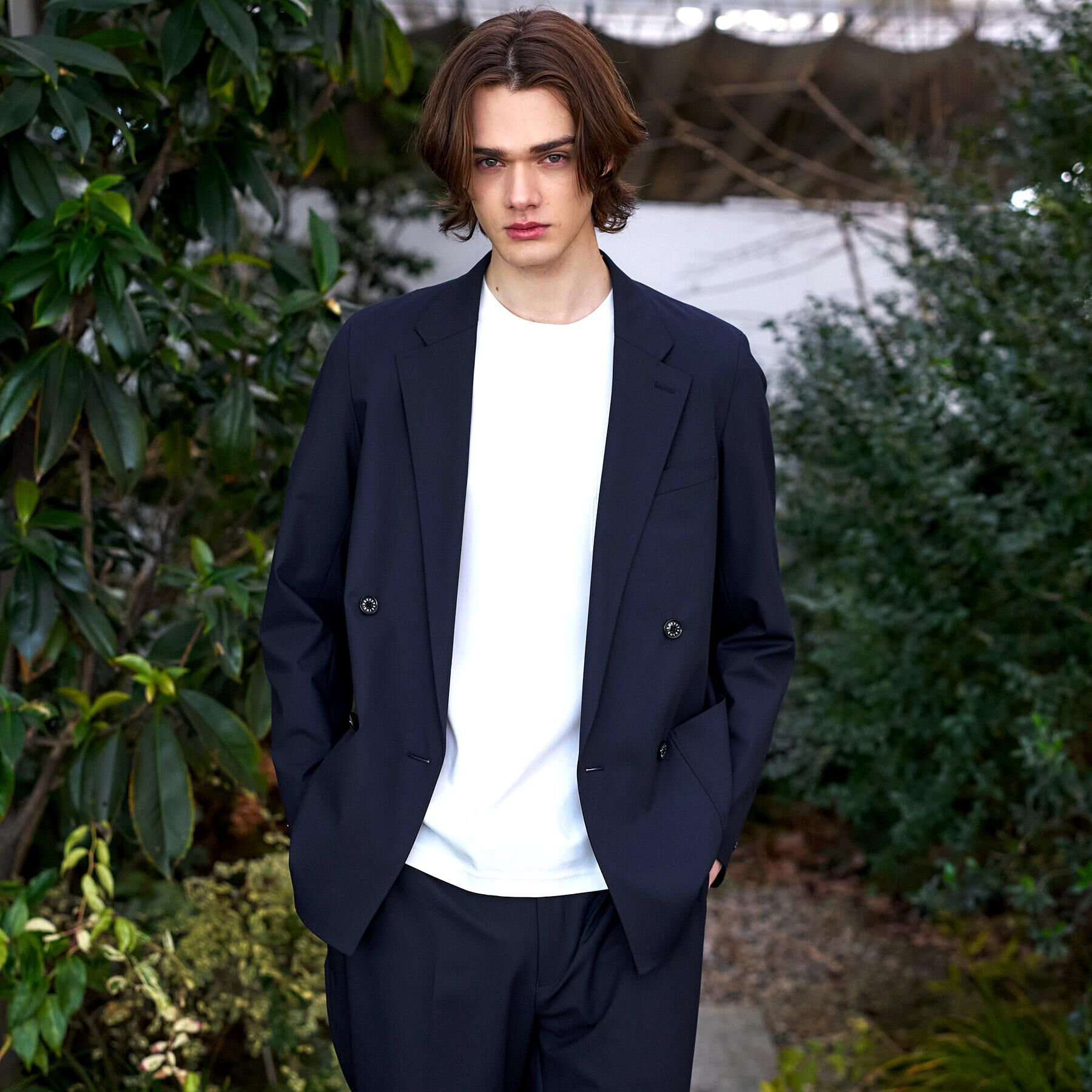 DRESSTERIOR「【セットアップ可】クールタッチ クイックドライ イージージャケット」|テーラードジャケット|