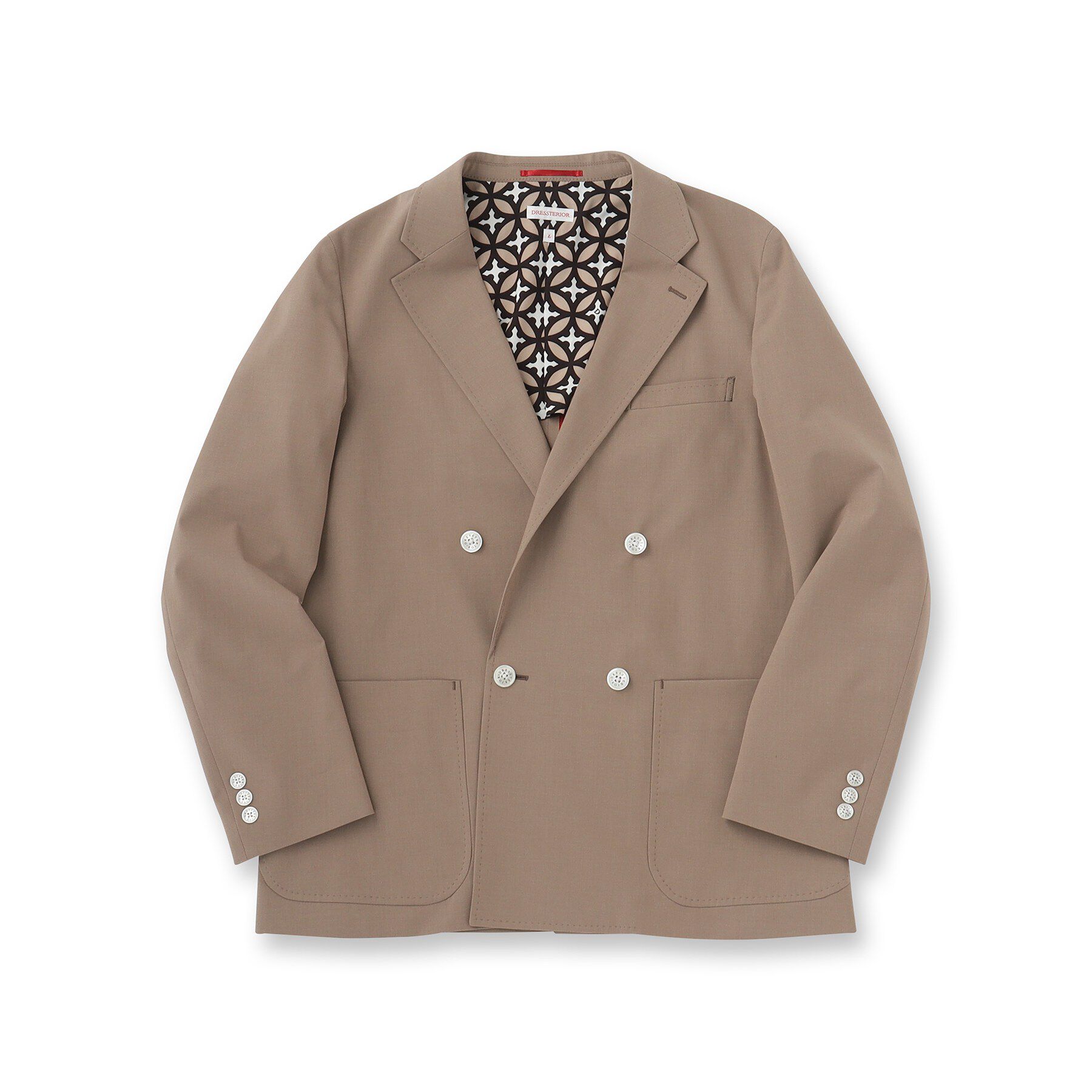 DRESSTERIOR「【セットアップ可】クールタッチ クイックドライ イージージャケット」|テーラードジャケット|