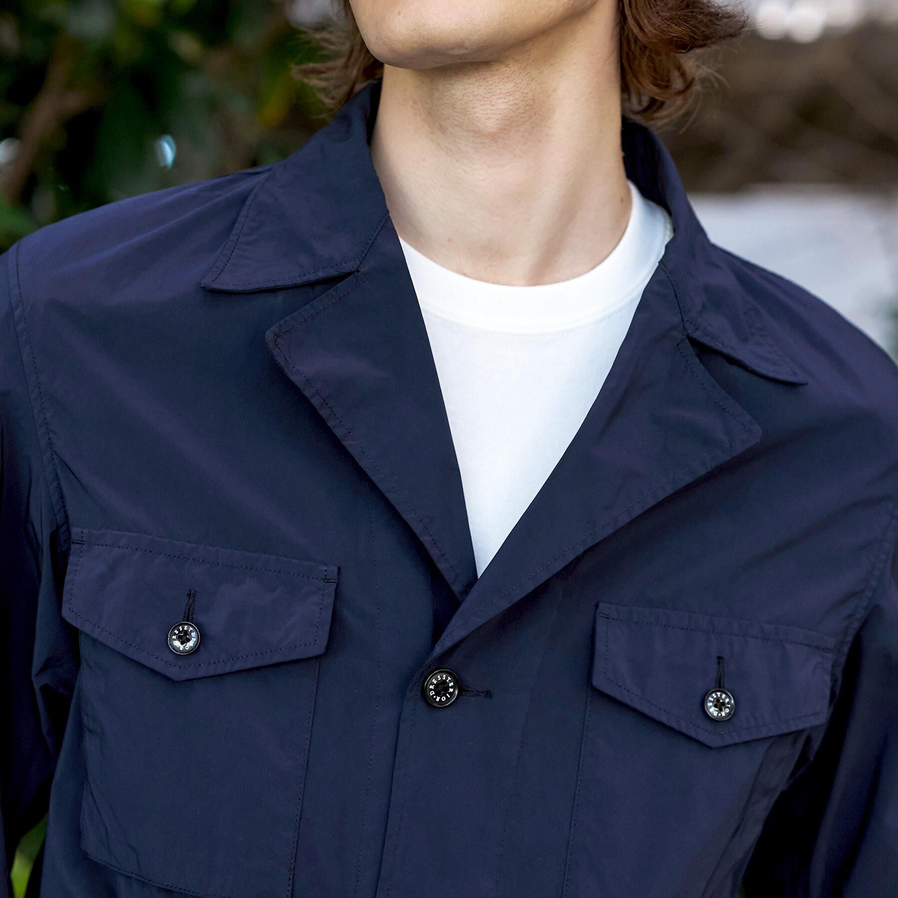 DRESSTERIOR「【ウォッシャブル】ガーメントダイ M65フィールドジャケット」|ブルゾン・スタジャン|