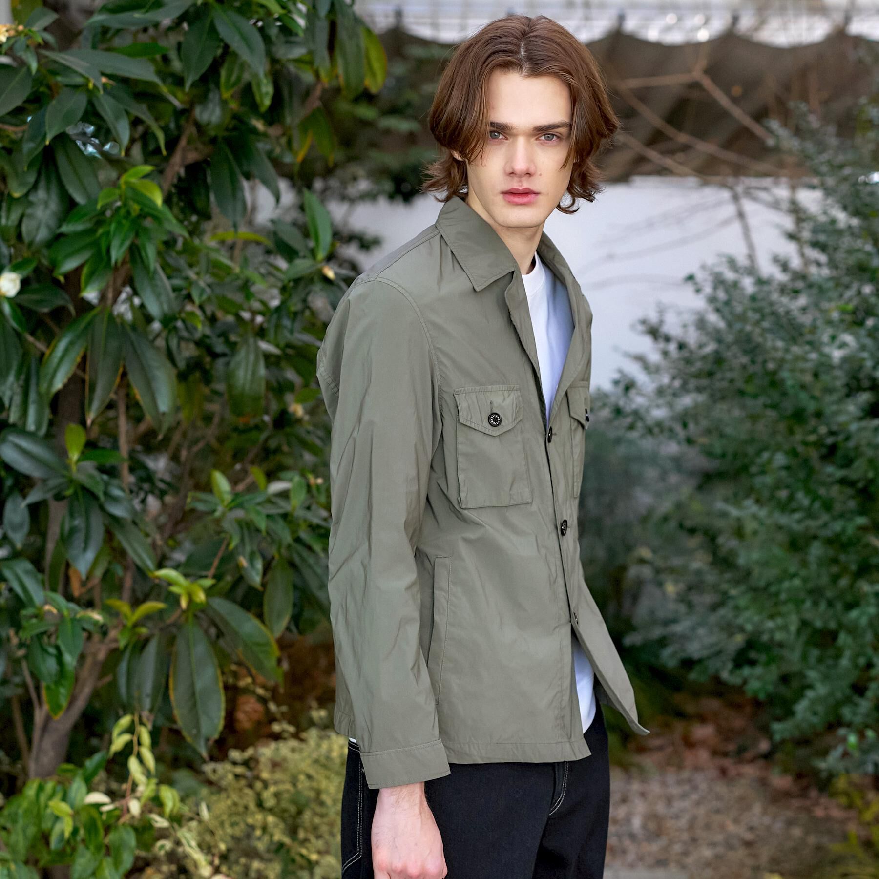 DRESSTERIOR「【ウォッシャブル】ガーメントダイ M65フィールドジャケット」|ブルゾン・スタジャン|