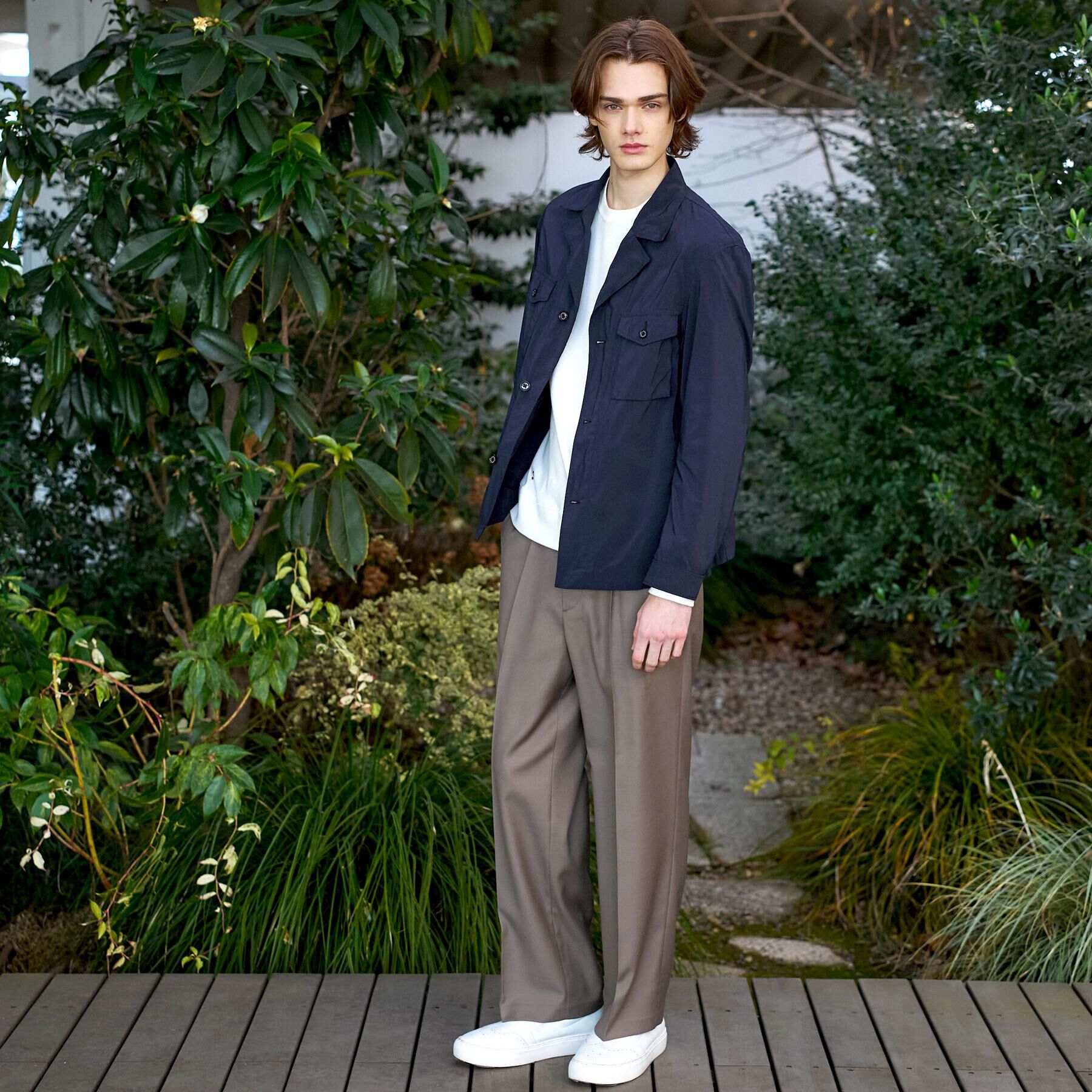 DRESSTERIOR「【ウォッシャブル】ガーメントダイ M65フィールドジャケット」|ブルゾン・スタジャン|