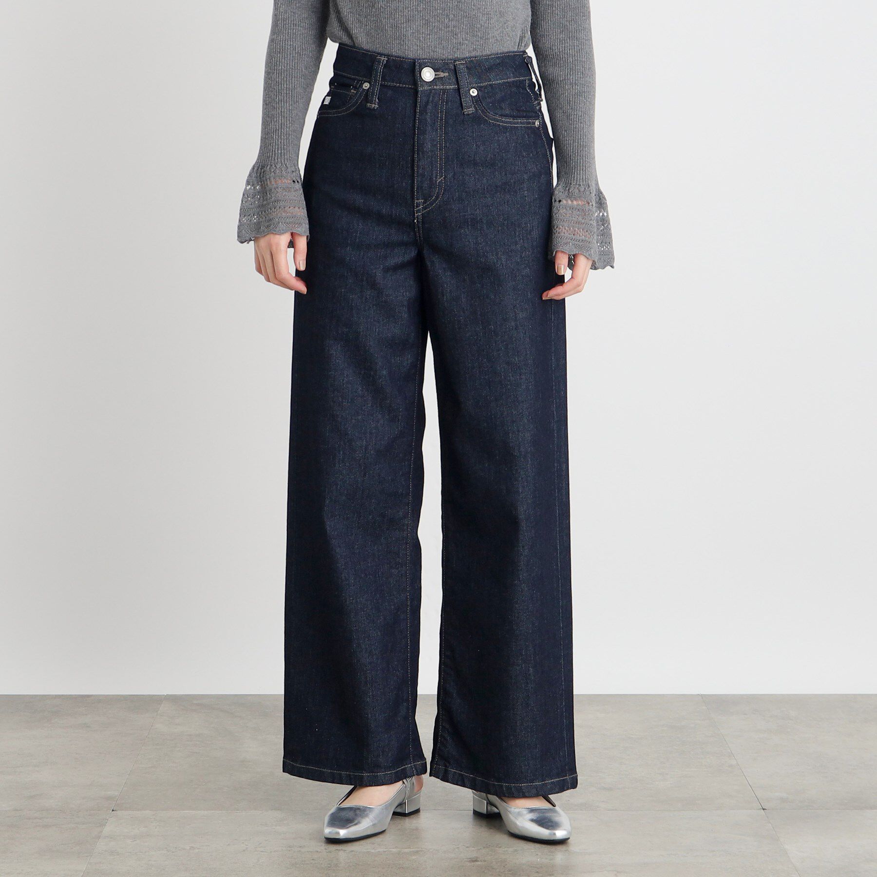 grove「【SOMETHING&times;grove別注】LISAWIDE DENIM PANTS」|デニム|