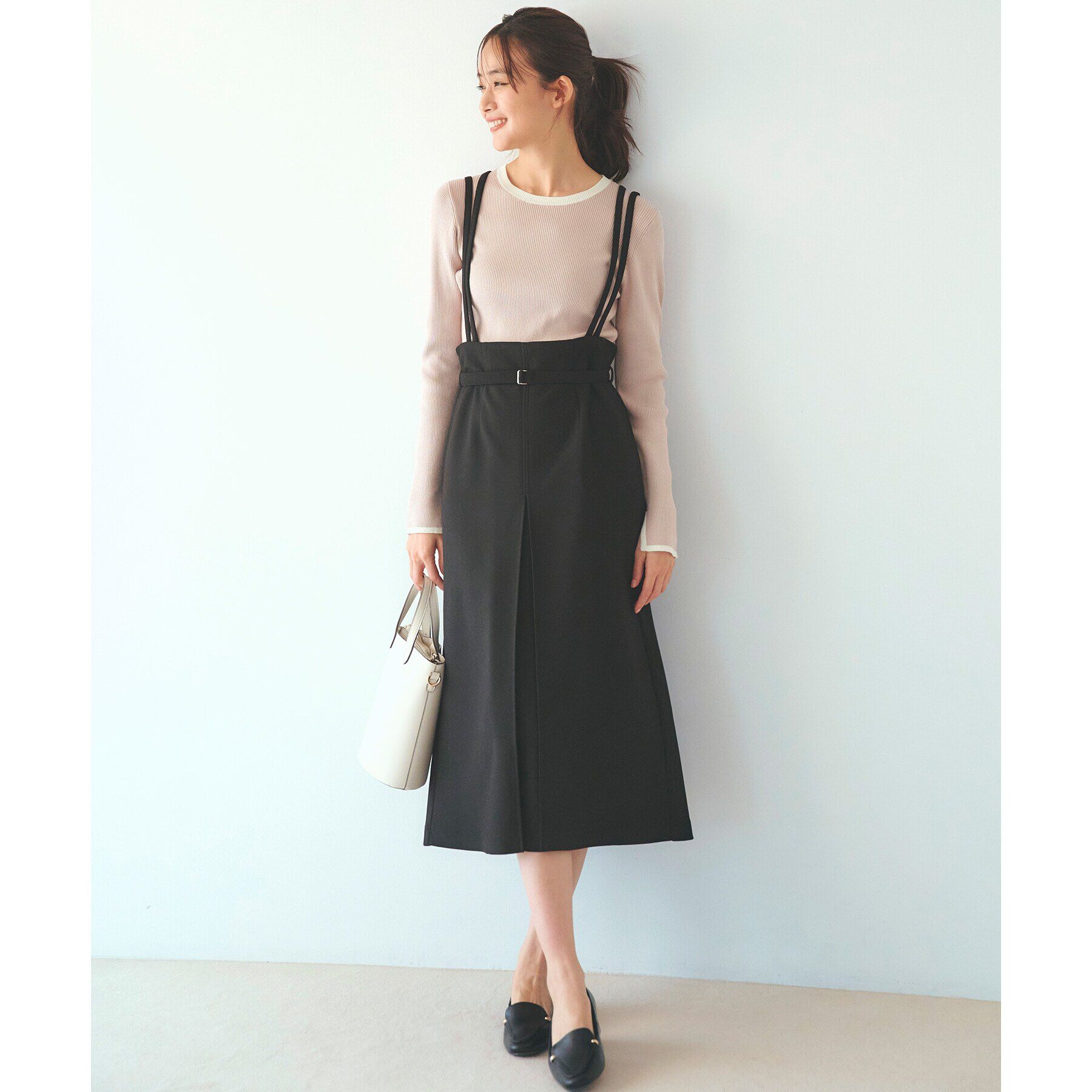 grove「【抗ピル／MW】リブニットプルオーバー」|ニット・セーター|