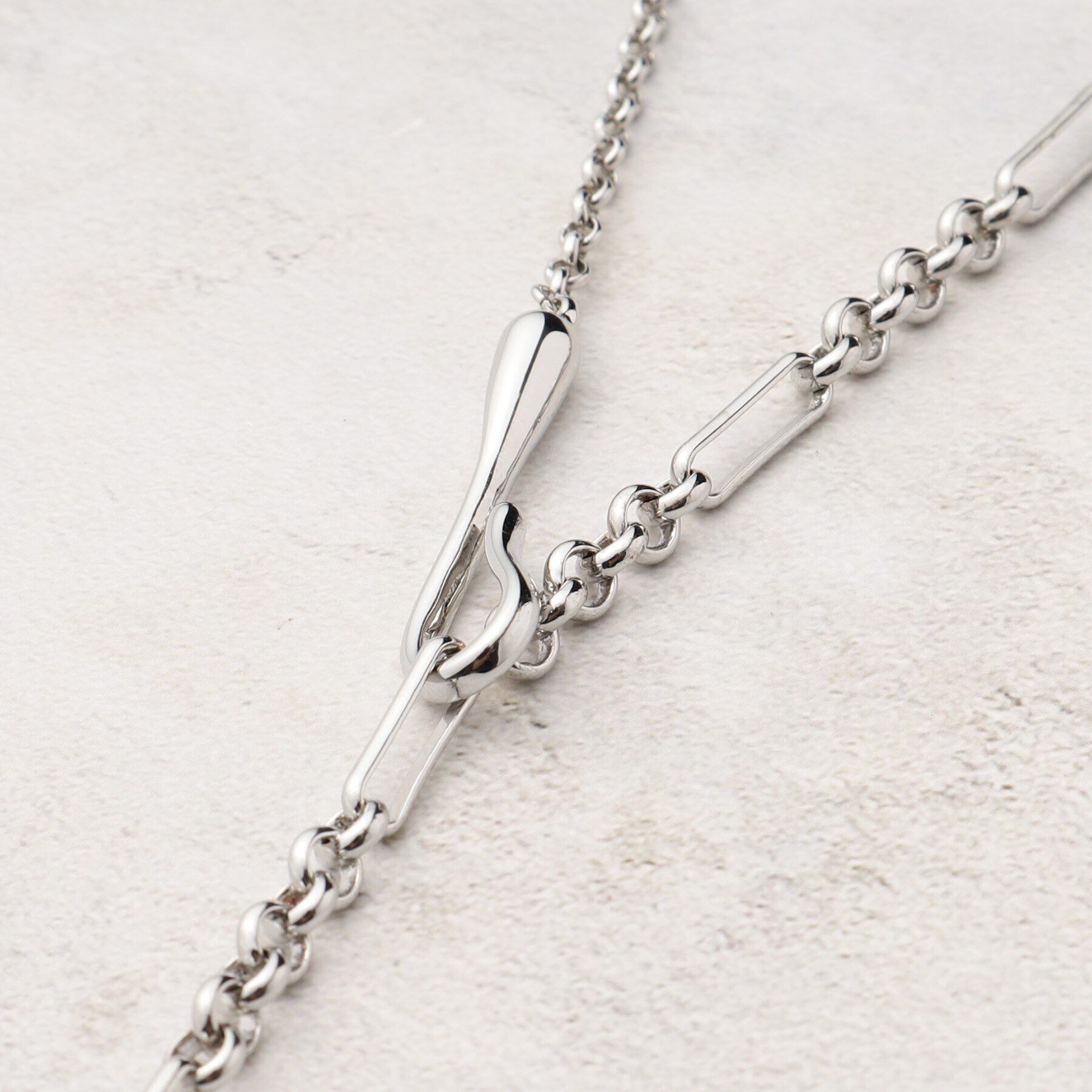 grove「デザインチェーンネックレス【3WAY】」|ネックレス|