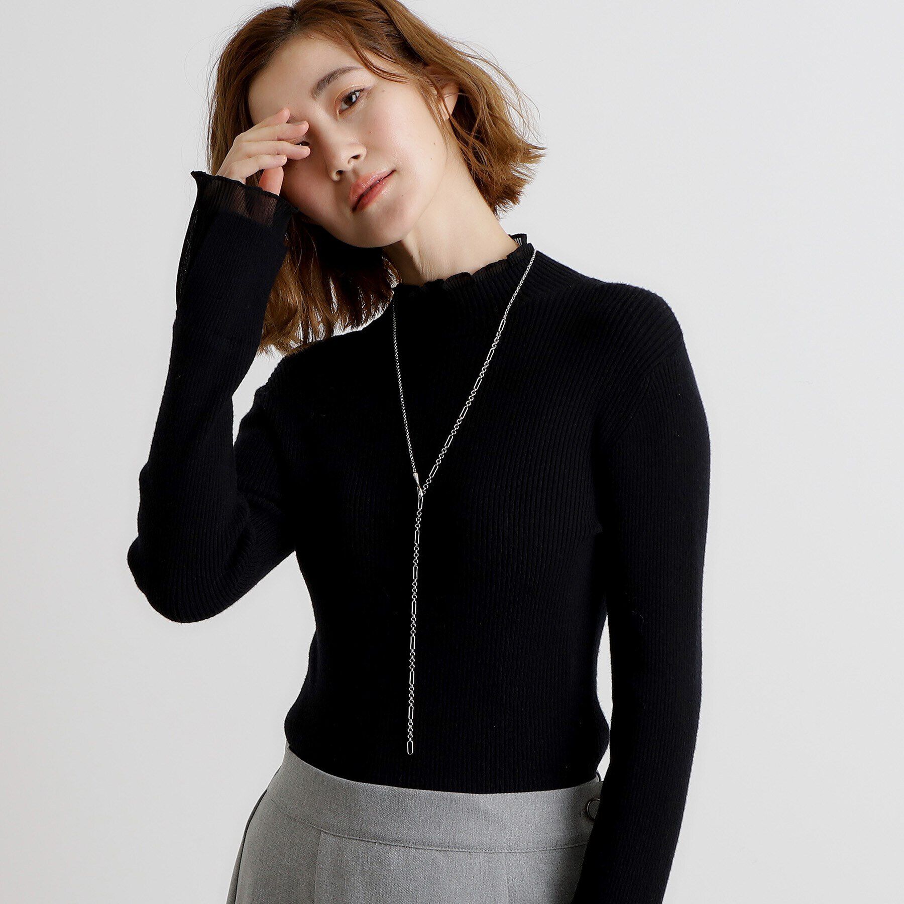 grove「デザインチェーンネックレス【3WAY】」|ネックレス|