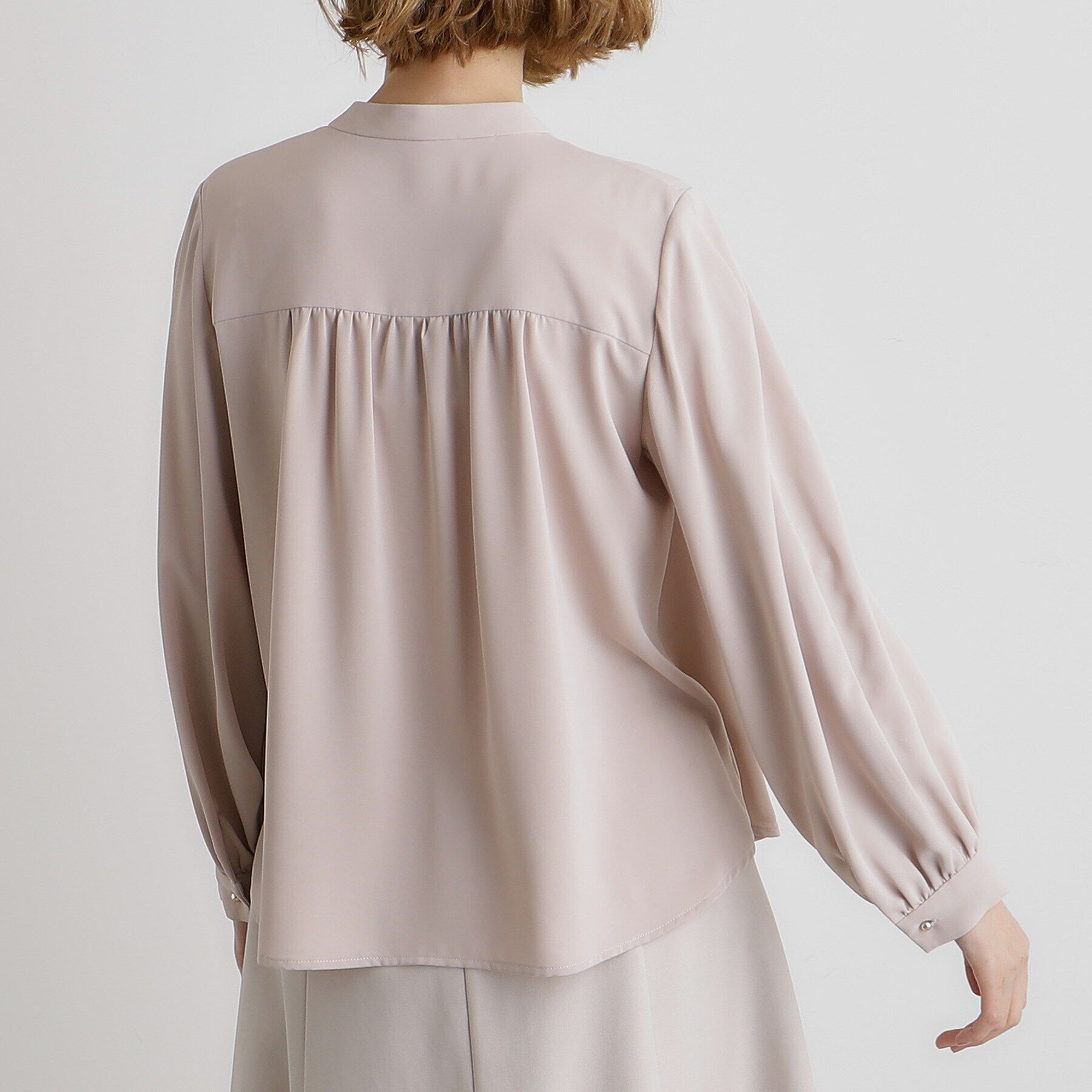 grove「2WAYタックスリーブブラウス」|シャツ・ブラウス|