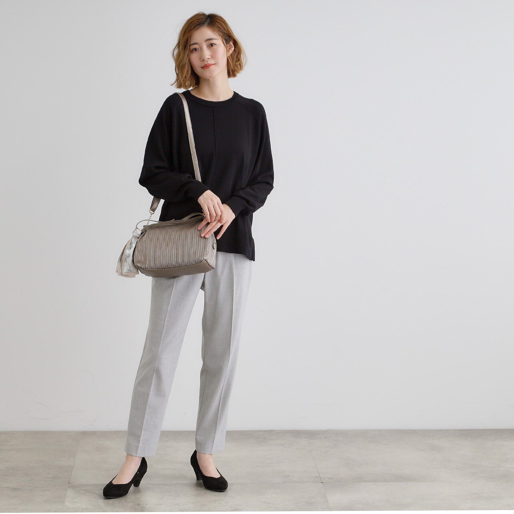 grove「人間工学プリーツサイドチェーンショルダー」|ショルダー・メッセンジャー|