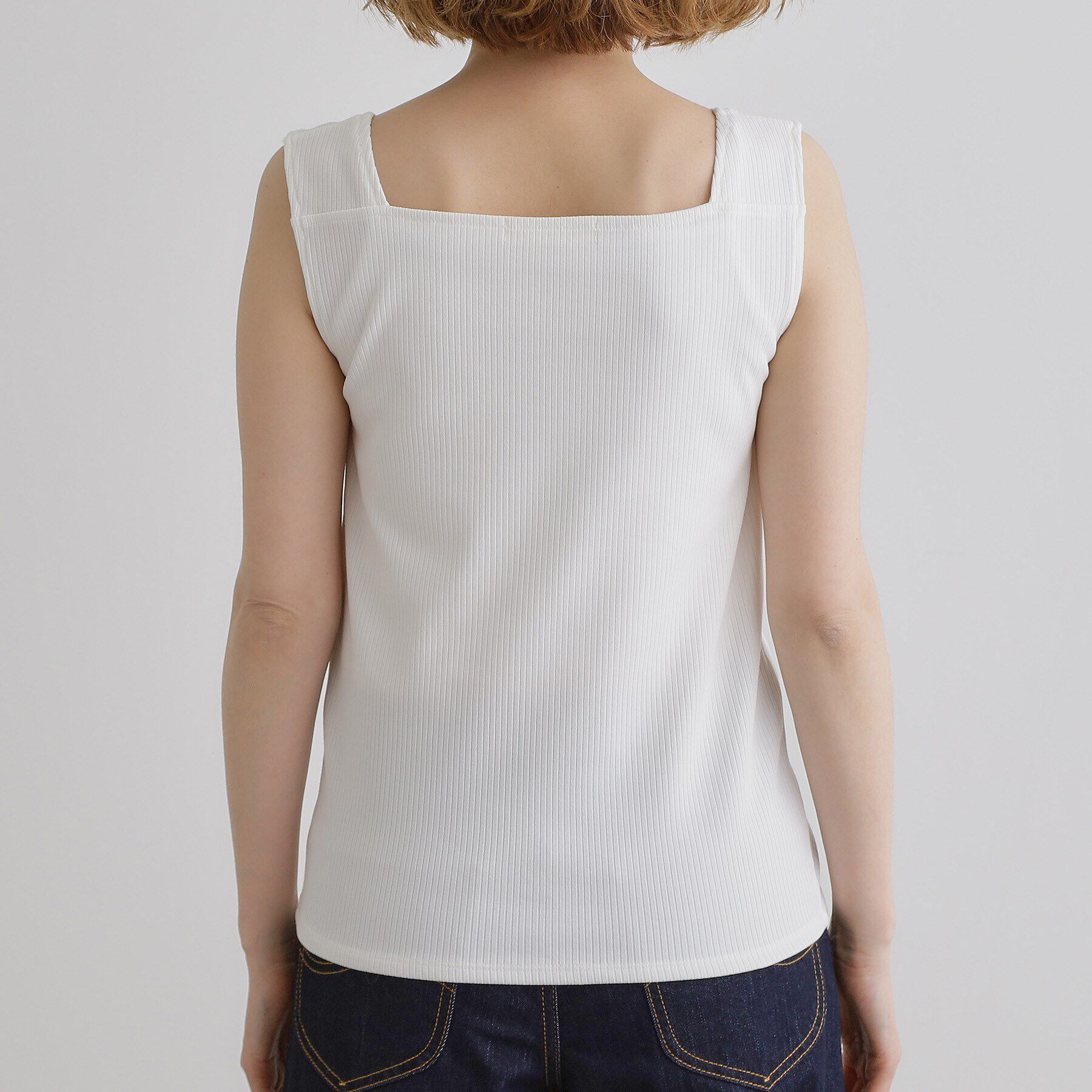 grove「シアードッキングタンクトップ」|キャミソール|