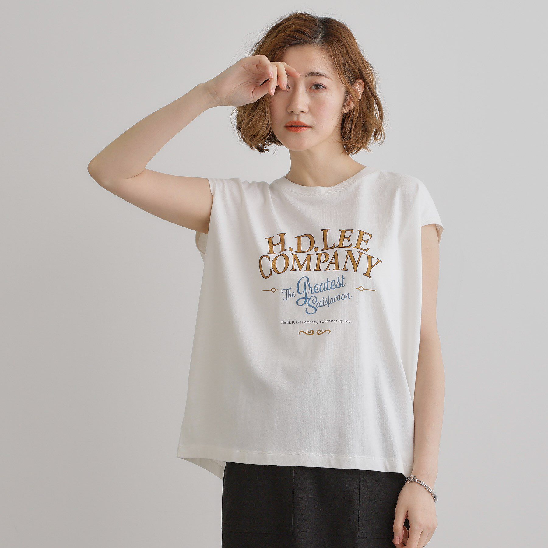 grove「【Lee&times;grove別注】PRINT　SLEEVELESS T-SHIRTS」|Tシャツ・カットソー|