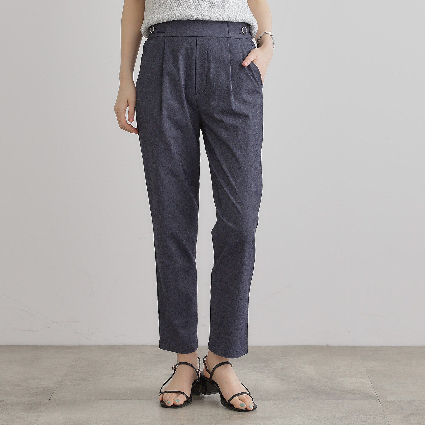 grove「【冷感】サマーハイパーストレッチテーパードパンツ」|その他|