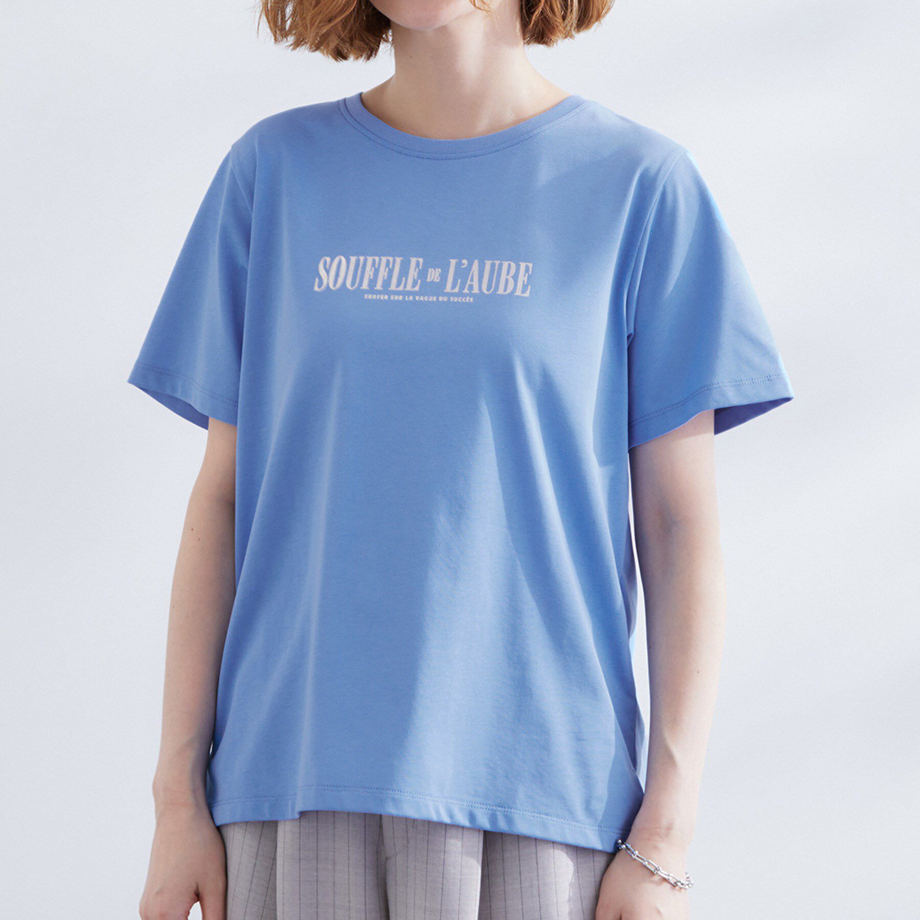 grove「【UVカット・接触冷感】ベーシックロゴTシャツ」|Tシャツ・カットソー|