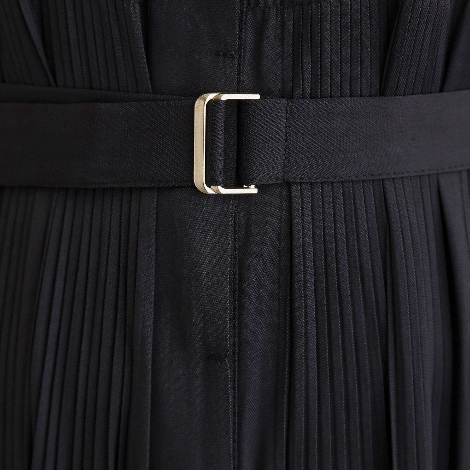 grove「贅沢プリーツが華やかなシャンブレープリーツワンピース」|ワンピース|