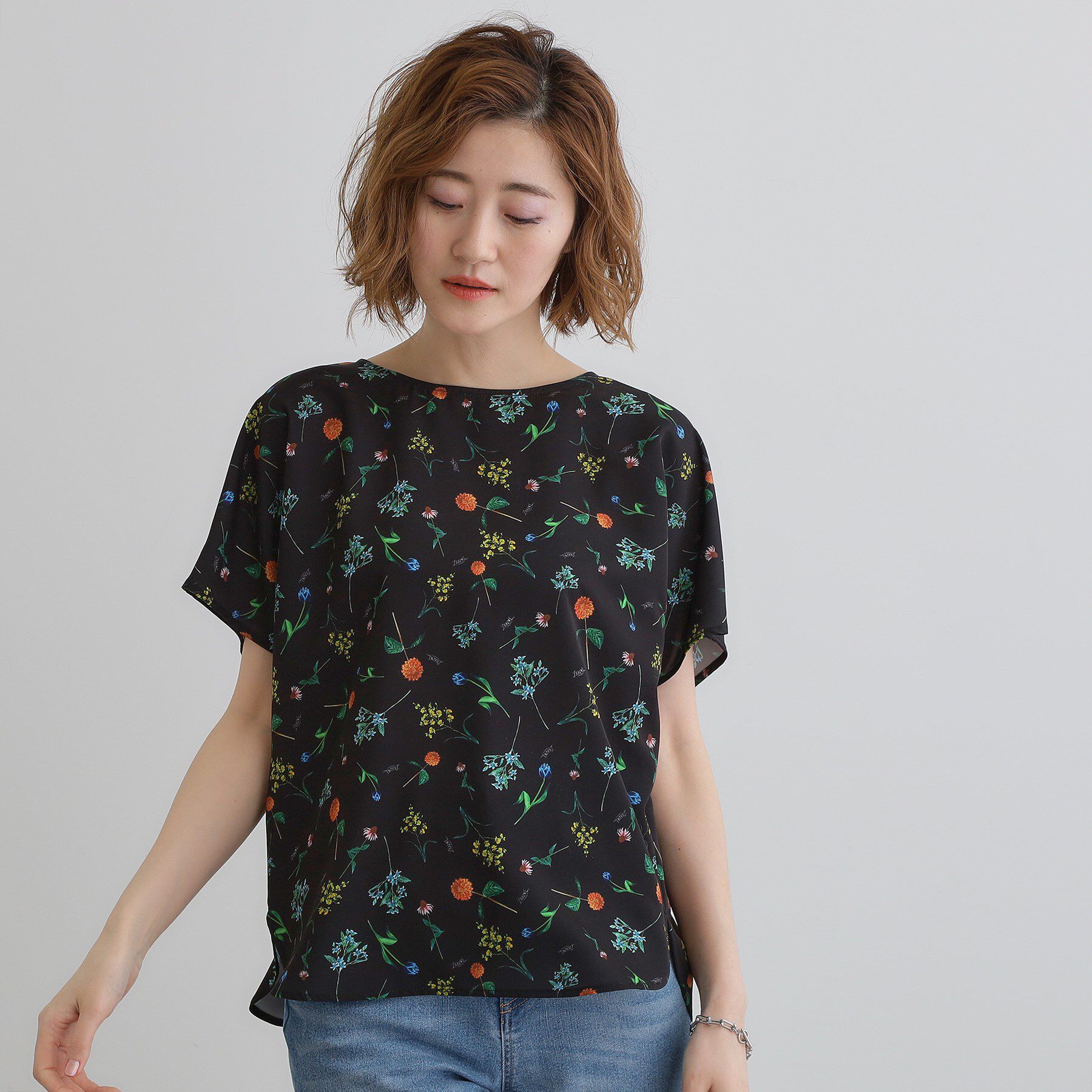 grove「【コラボITEM】DILIGENCE PARLOUR ドルマンブラウス」|シャツ・ブラウス|ブラック(119)