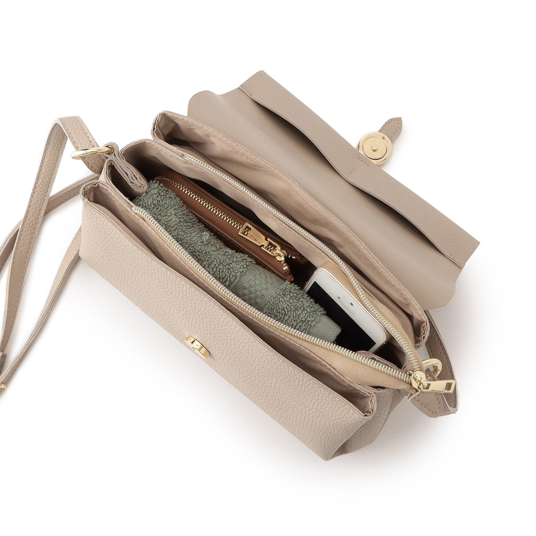 grove「フラップベルト3層ショルダー」|ショルダー・メッセンジャー|