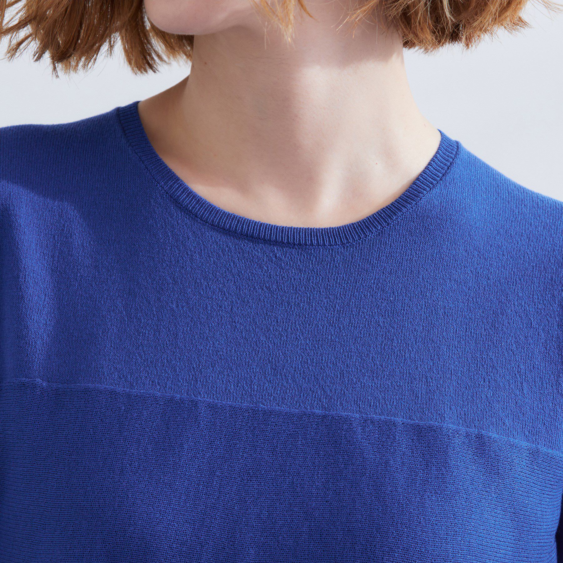 grove「シアーな軽やかさフロントシアーフレアニット」|ニット・セーター|