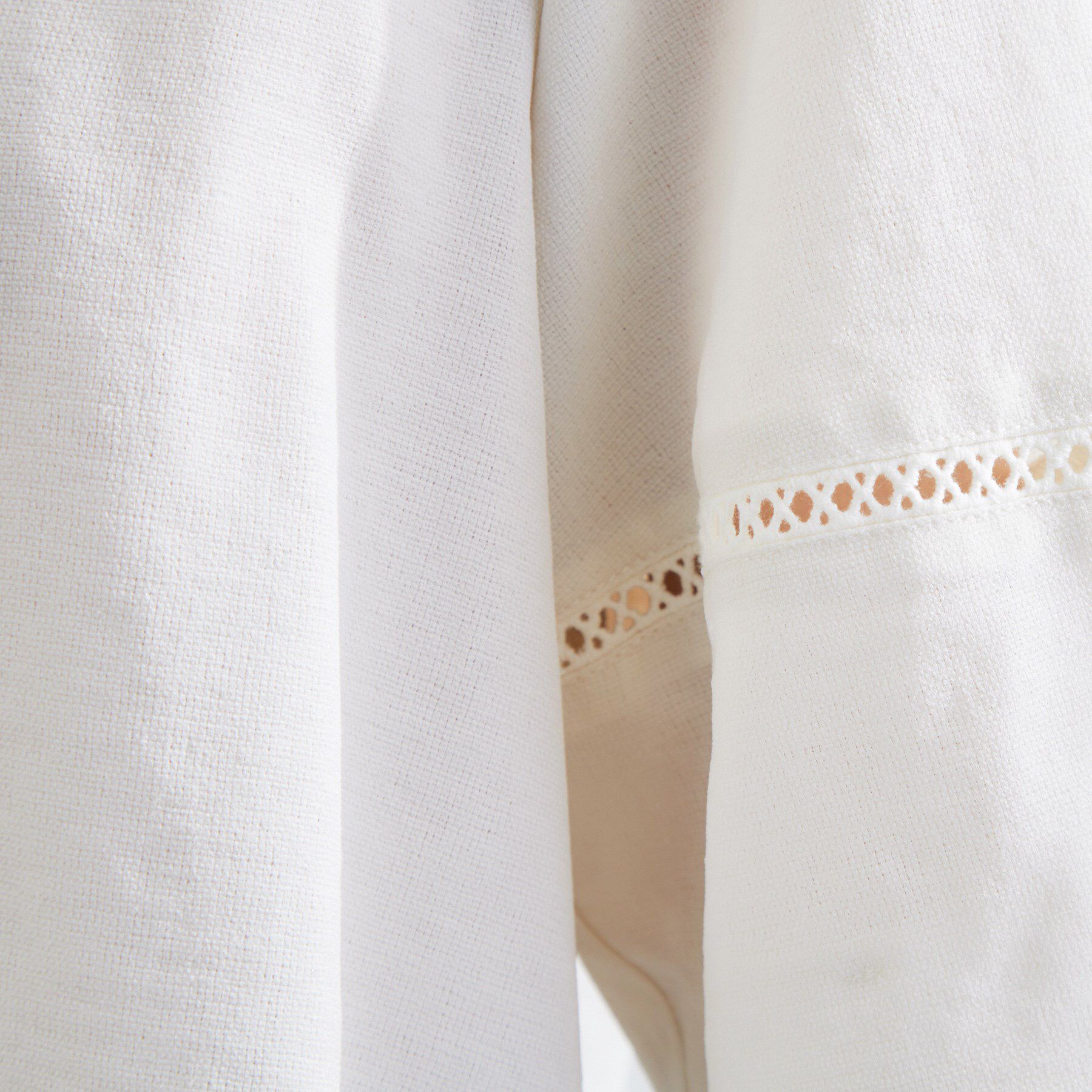 grove「お洒落に決まる 麻調袖コンシャスブラウス」|シャツ・ブラウス|