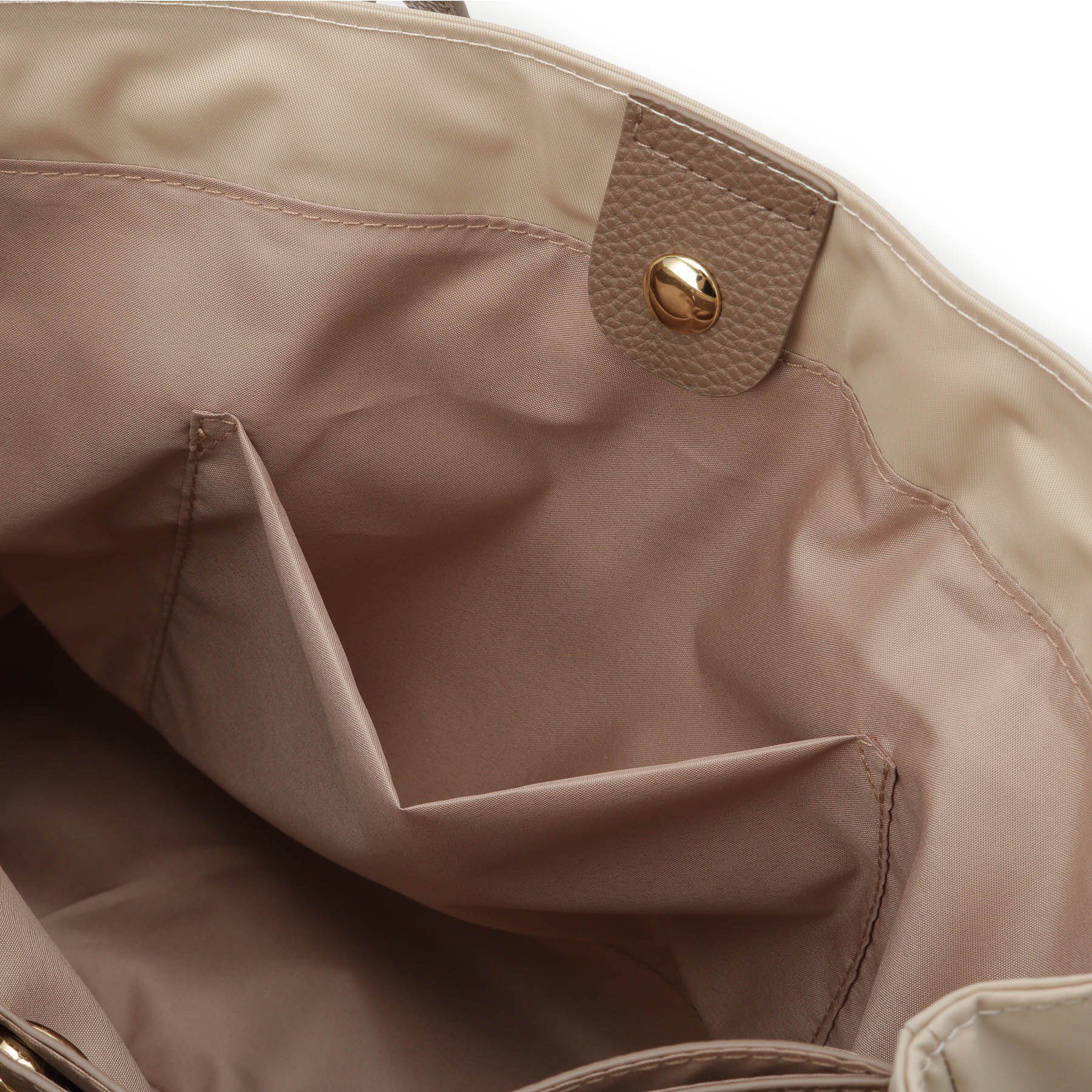 grove「【撥水・軽量】ベルトナイロンコンビA4トート」|トートバッグ|