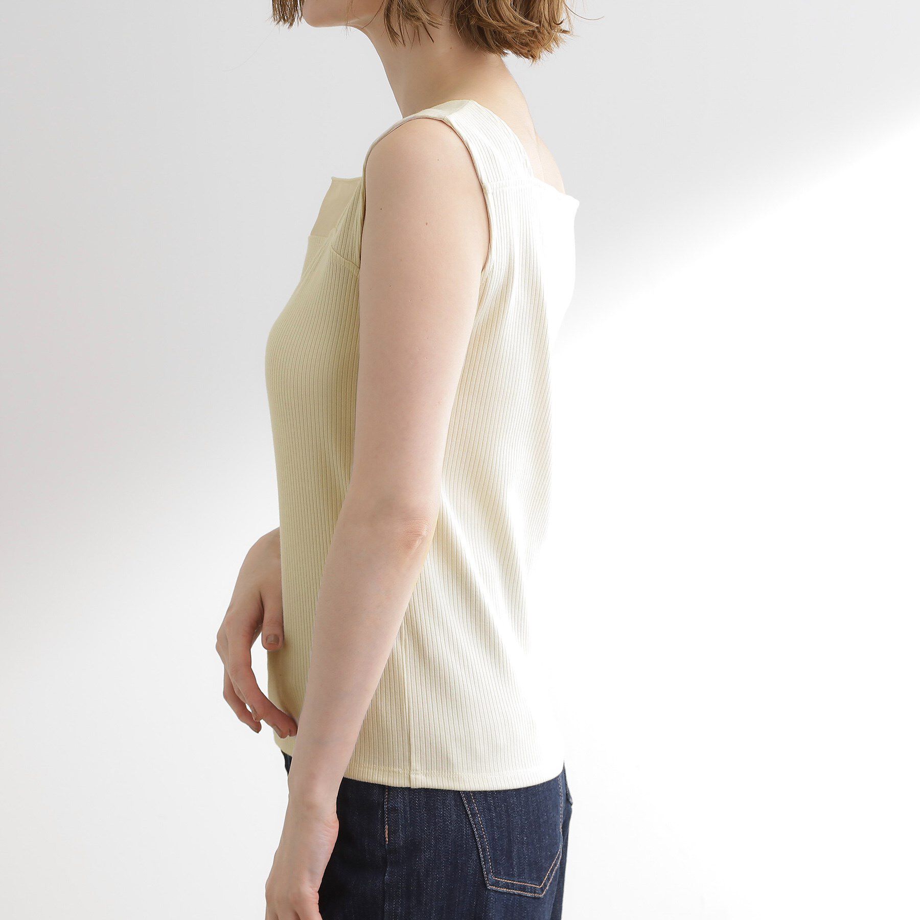 grove「シアードッキングタンクトップ」|キャミソール|
