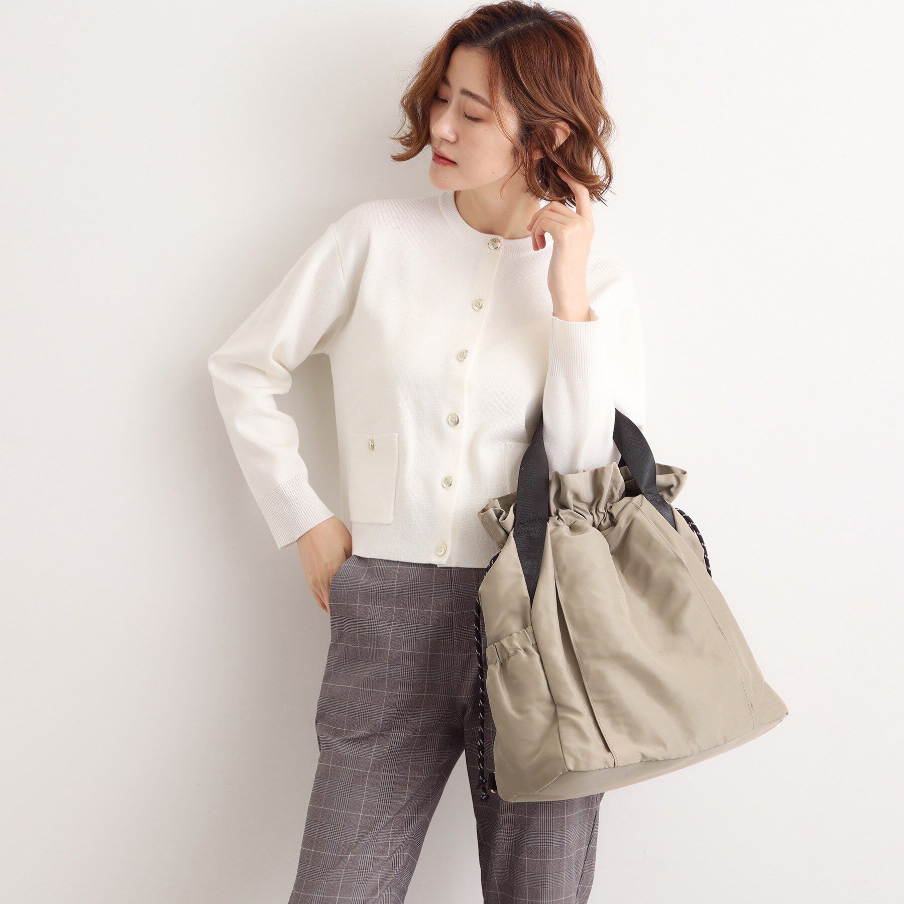 grove「3WAY多機能トート」|トートバッグ|