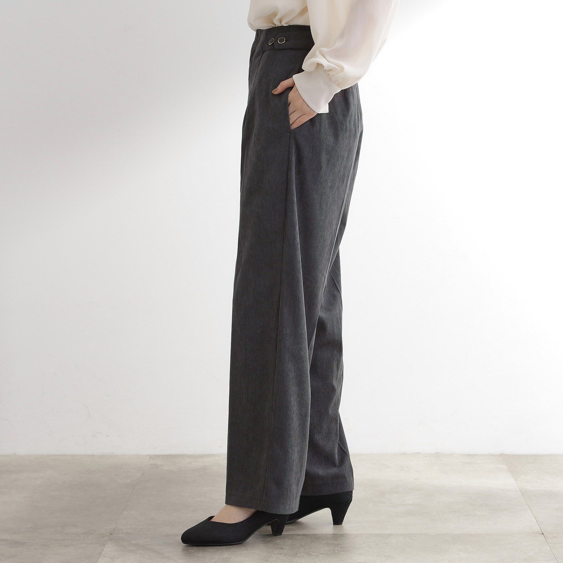 grove「コーデュロイワイドパンツ」|その他|