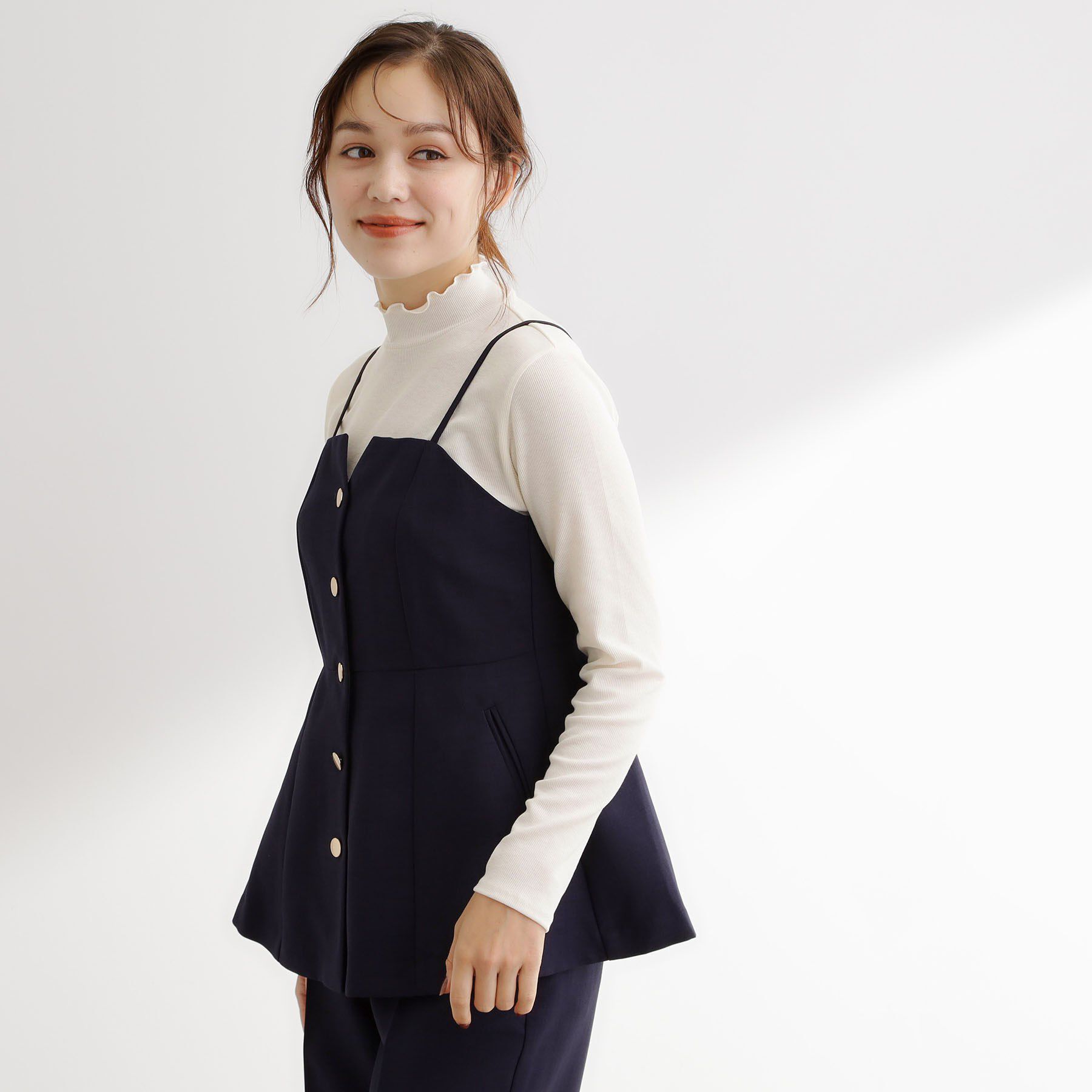 grove「毎日にちょうどいい、テレコメロータートルネック」|Tシャツ・カットソー|