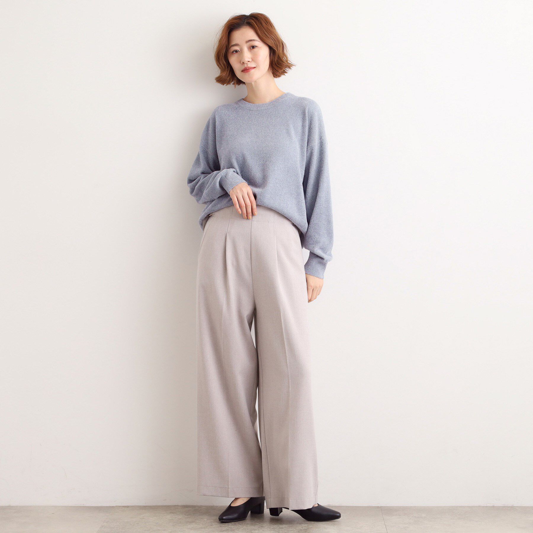 grove「ラメモールヤーンプルオーバーニット」|ニット・セーター|