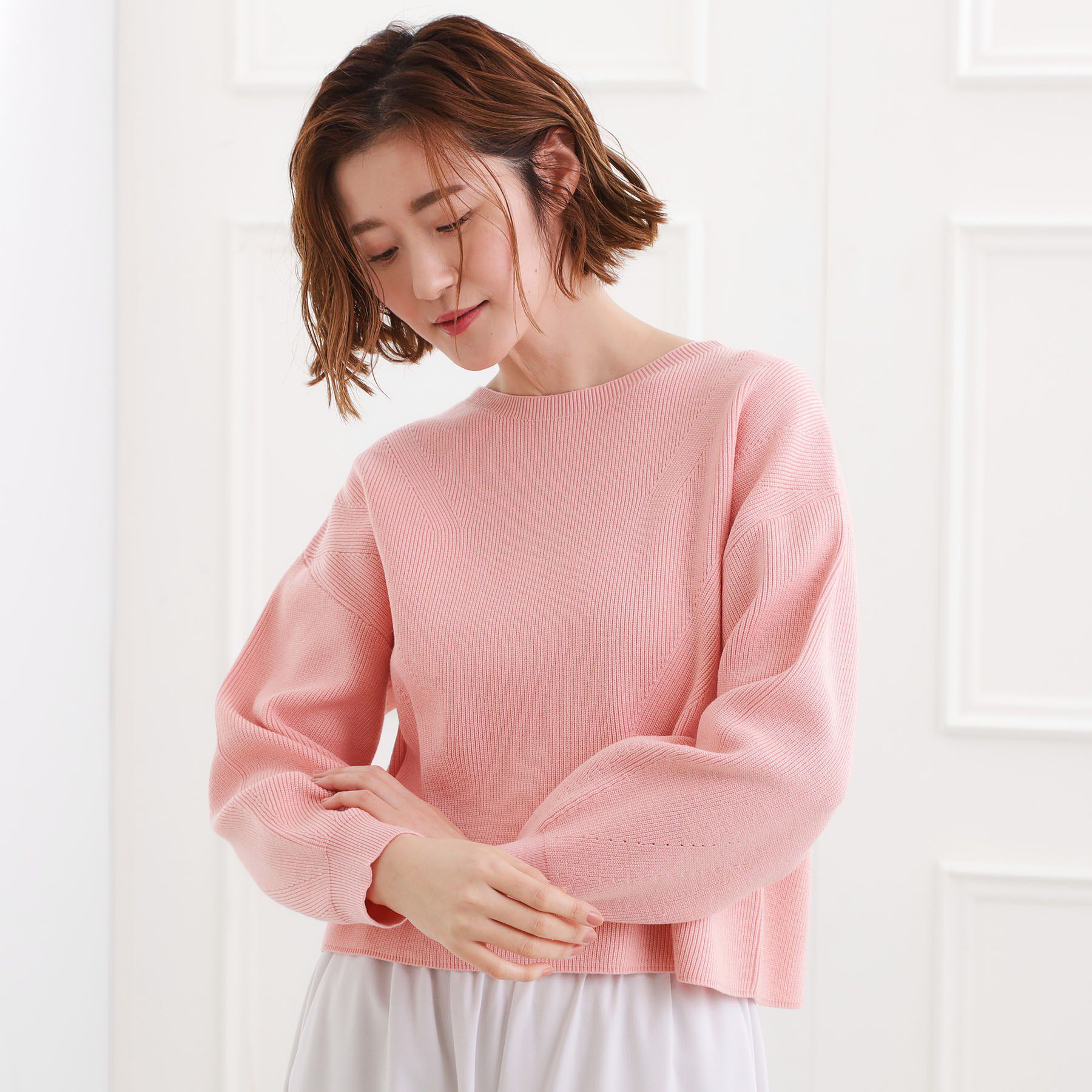 grove「毎日着たくなる、もちもち畦編みニット」|ニット・セーター|