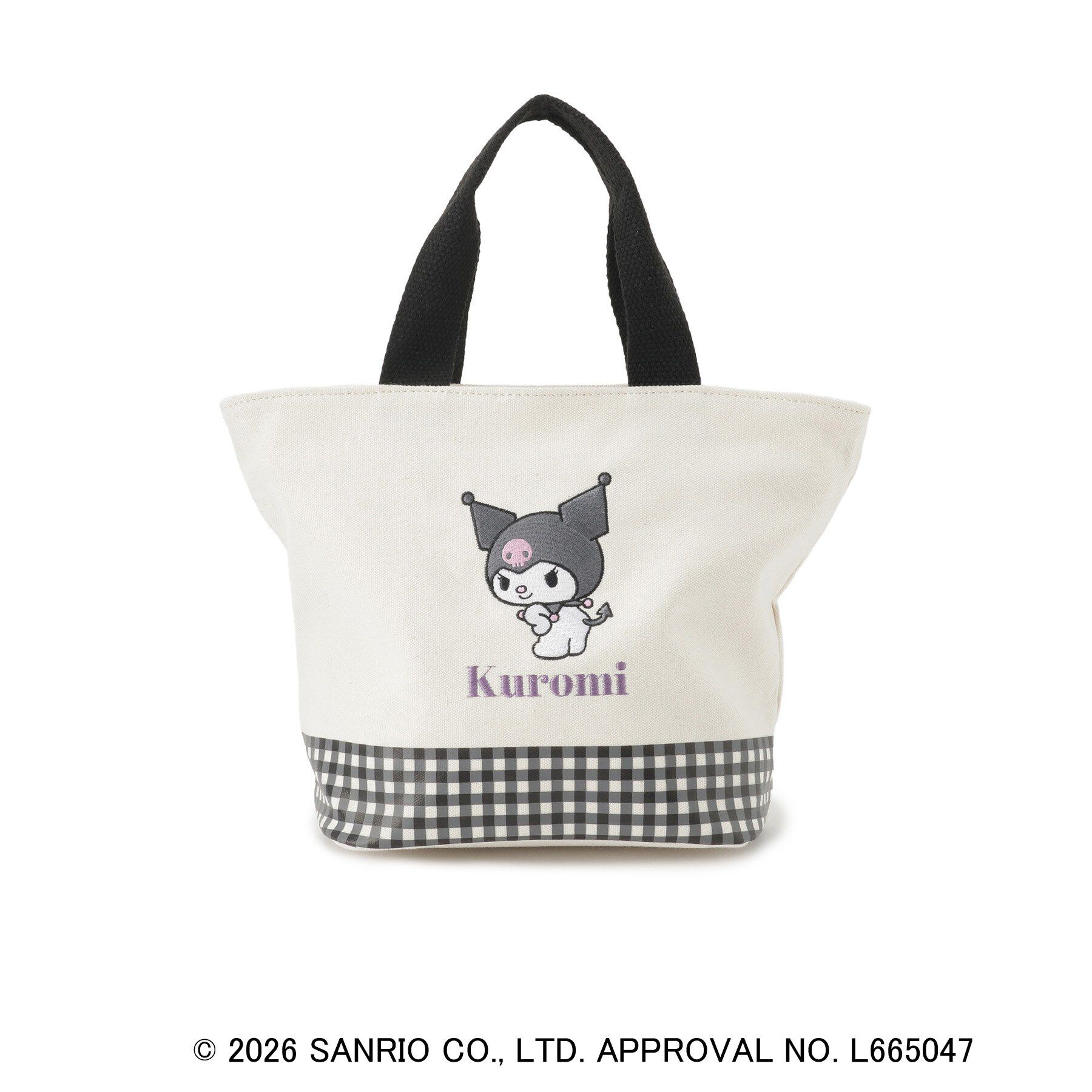 grove「【マイメロディ＆クロミ】ギンガムミニトート」|トートバッグ|