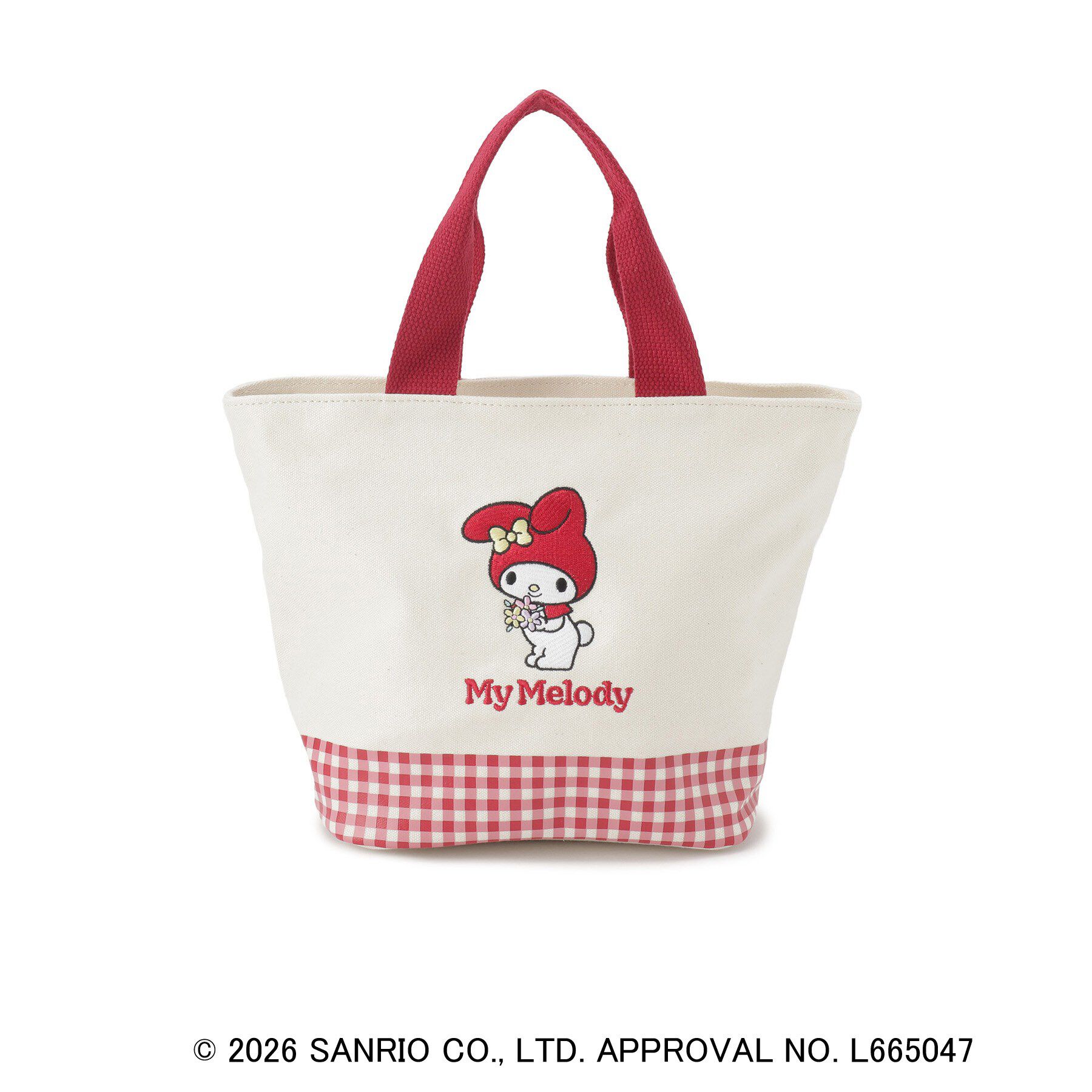 grove「【マイメロディ＆クロミ】ギンガムミニトート」|トートバッグ|