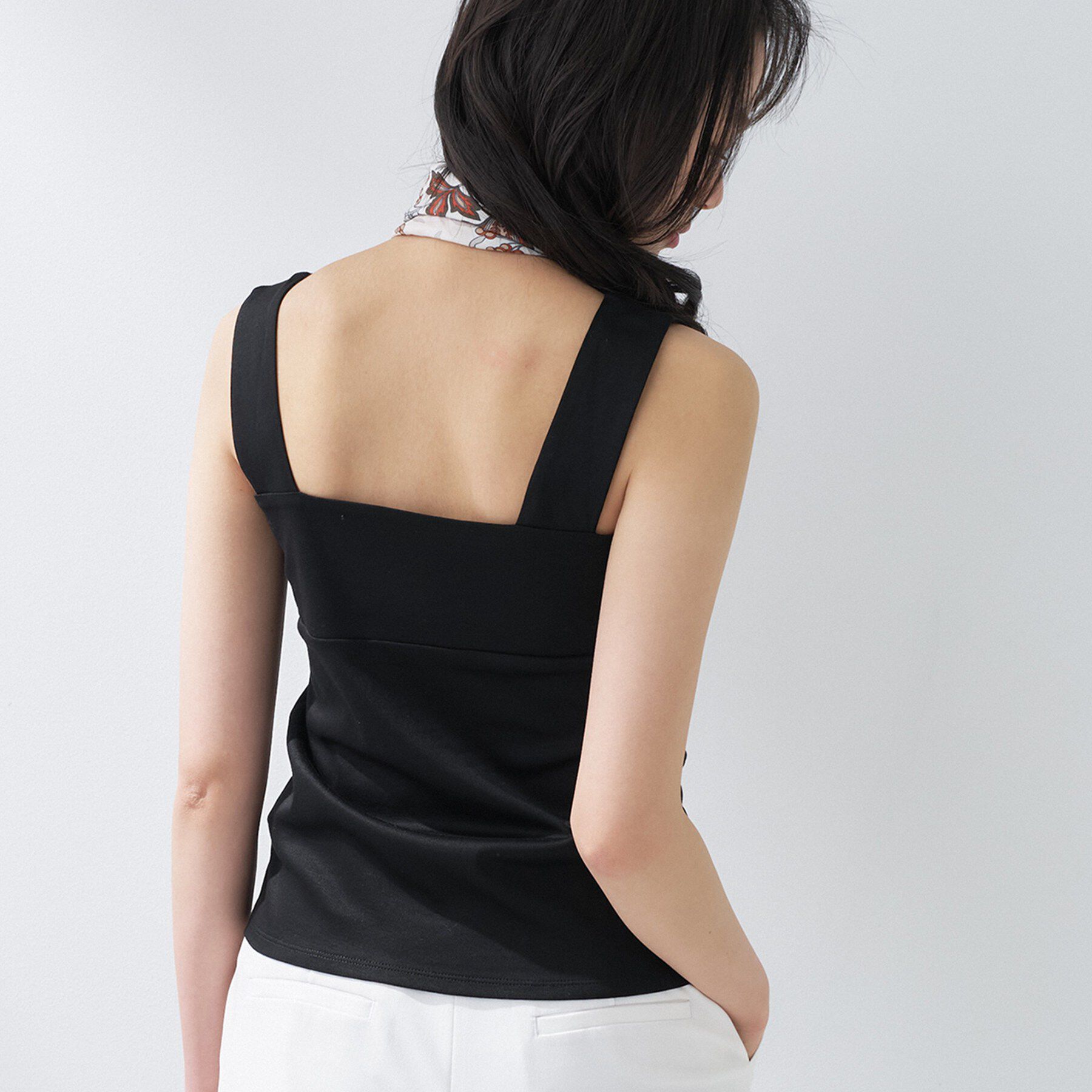 INDIVI「【日本製】ビスチェインナータンクトップ」|キャミソール|