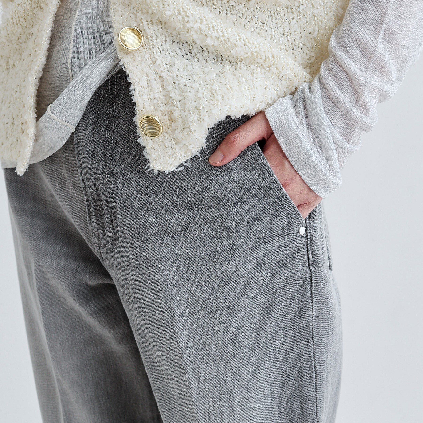 GALLEST「ヴィンテージテーパードデニム」|デニム|