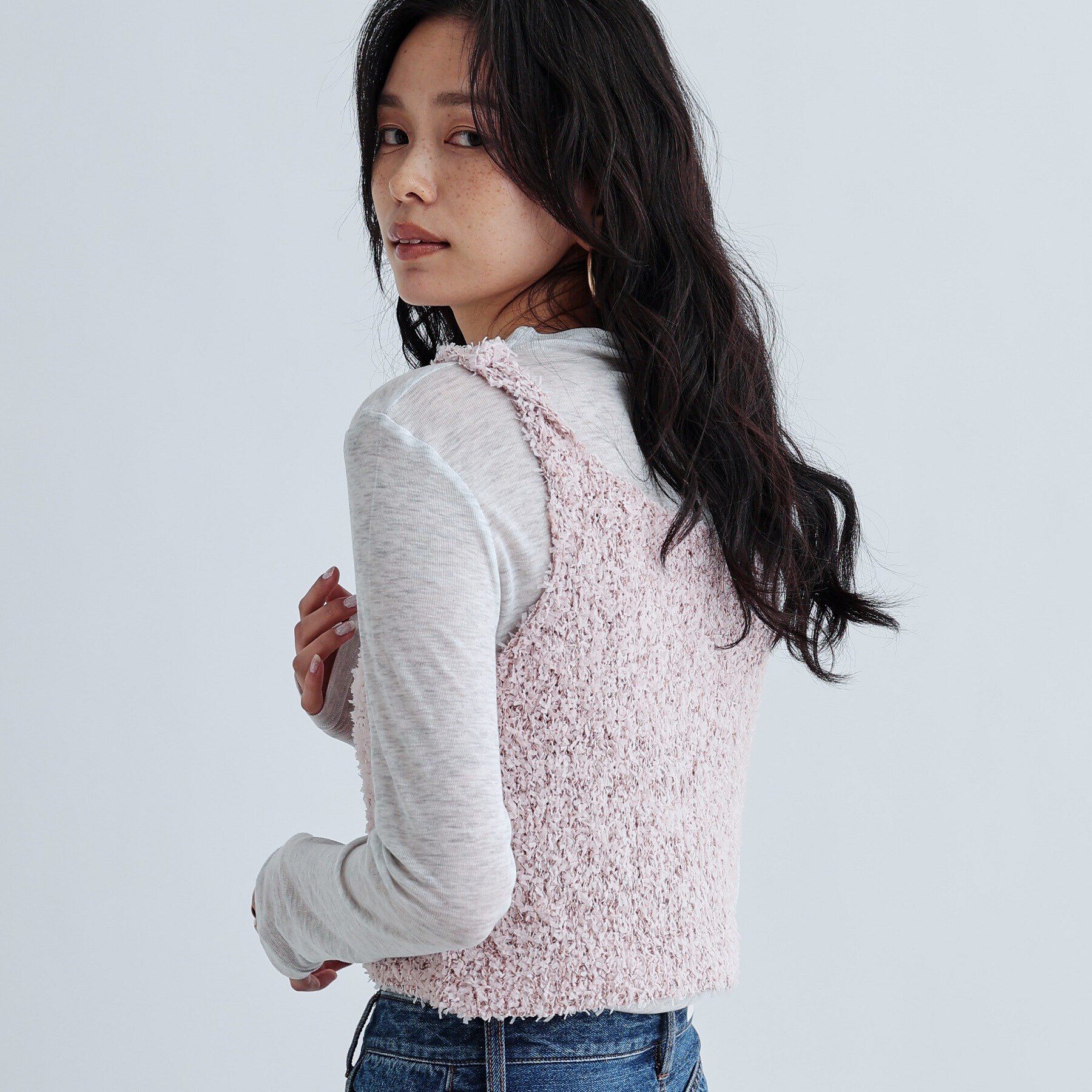 GALLEST「フェザーヤーンベスト」|ベスト・ジレ|