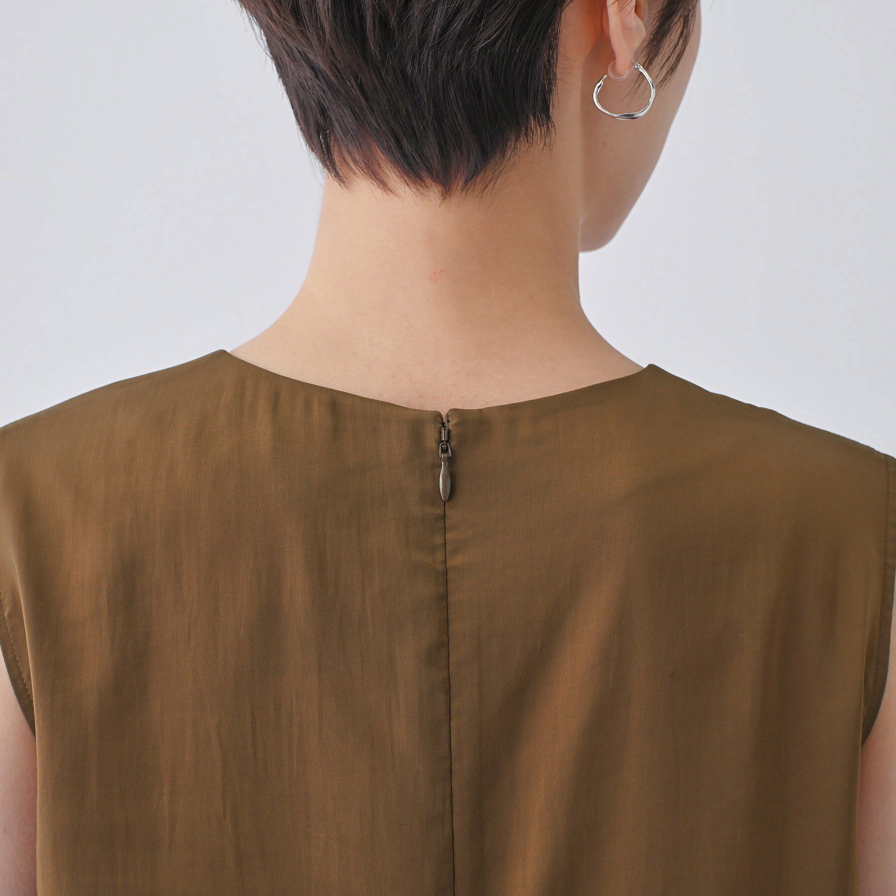 INDIVI「【通気性◎撥水／接触冷感／UVケア】フレアワンピース」|ワンピース|