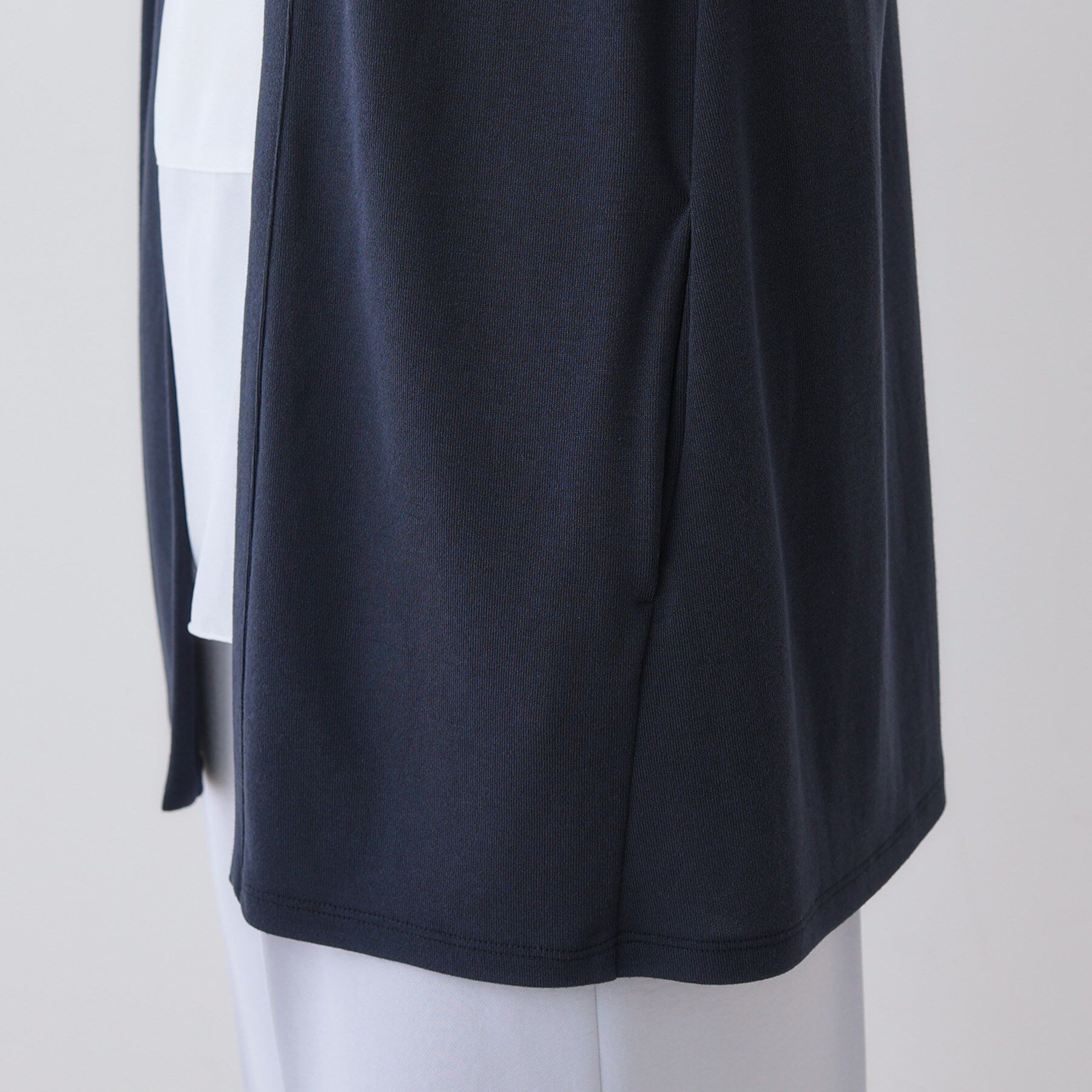 INDIVI「【UVケア／接触冷感】ベーシック着流しカーディガン」|カーディガン|