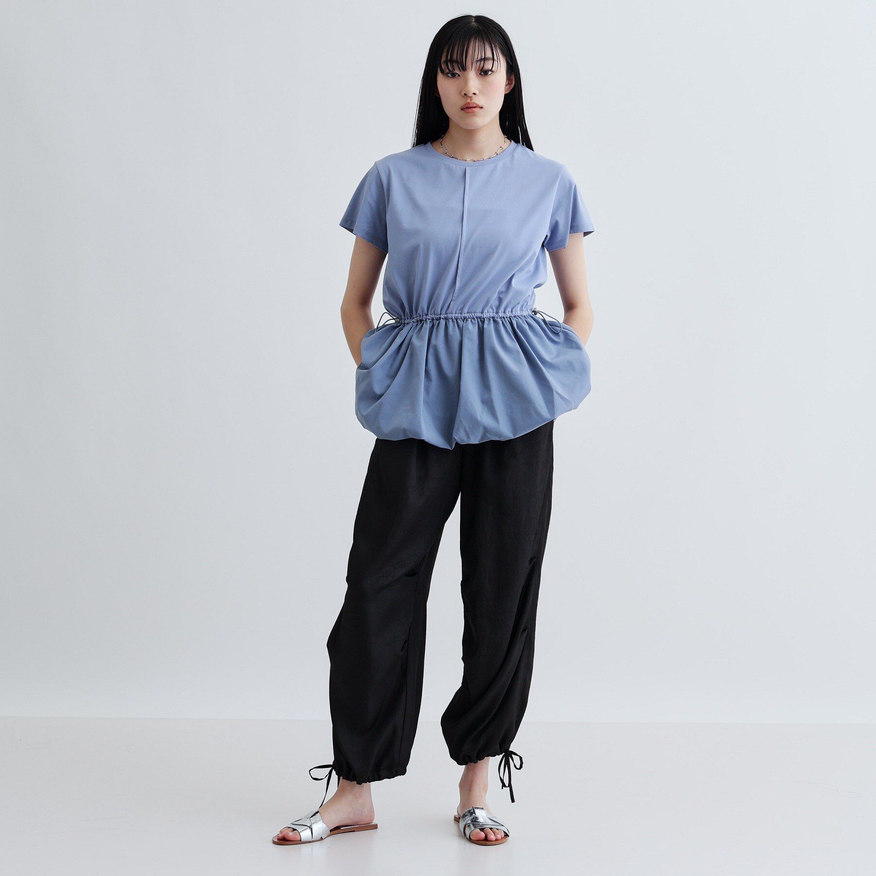 GALLEST「スピンドルペプラムカットソー」|Tシャツ・カットソー|