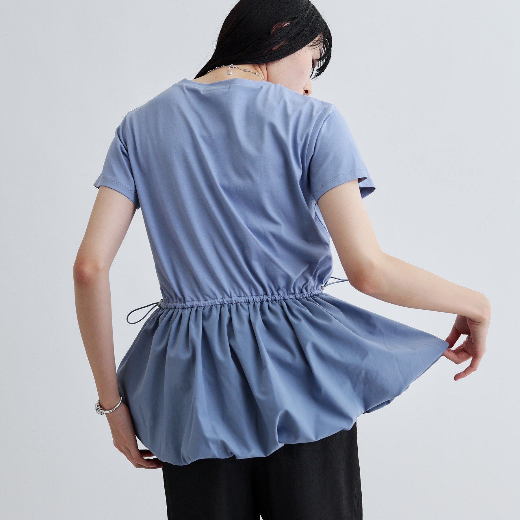 GALLEST「スピンドルペプラムカットソー」|Tシャツ・カットソー|