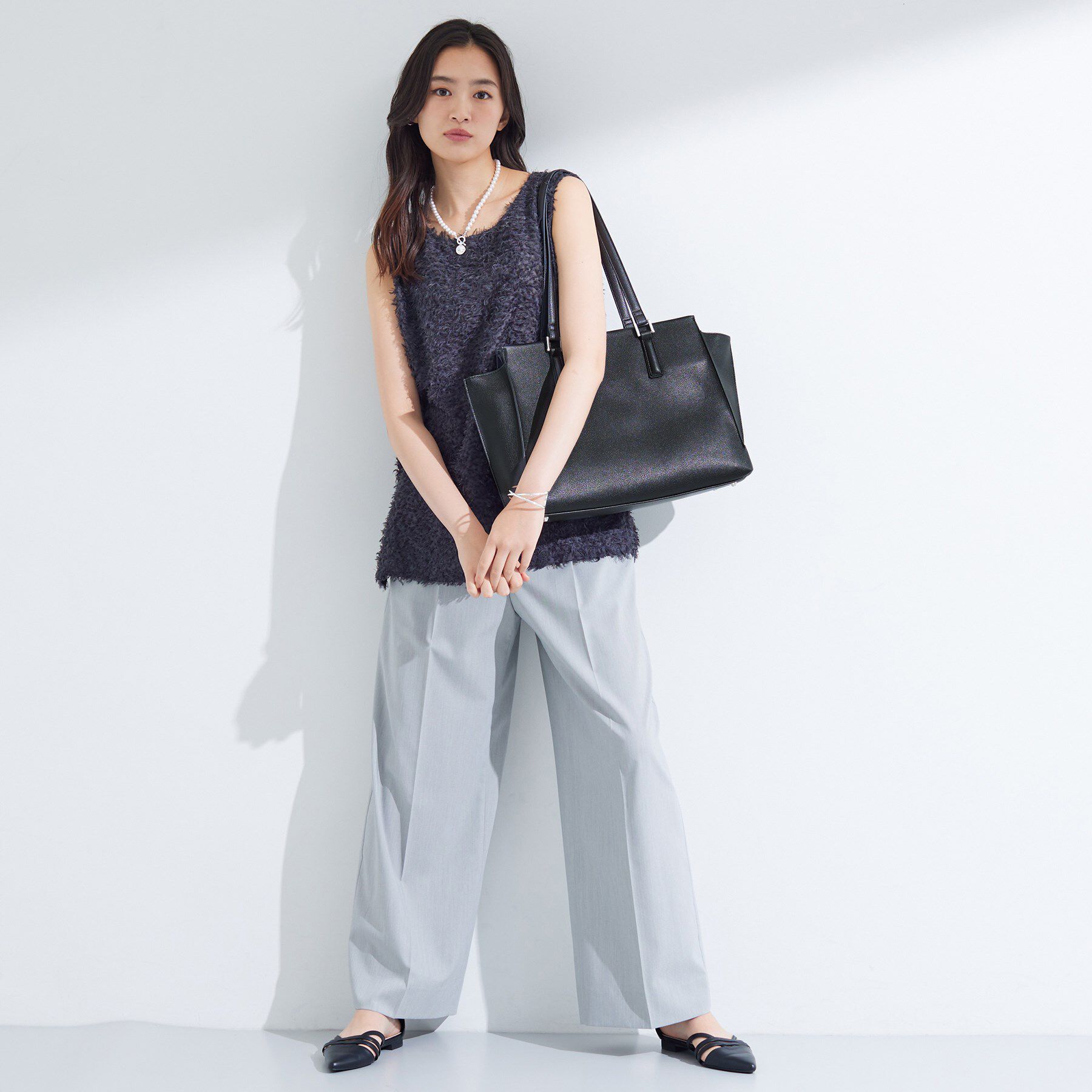 INDIVI「【収納力◎／A4サイズ対応】シゴデキバッグ」|トートバッグ|