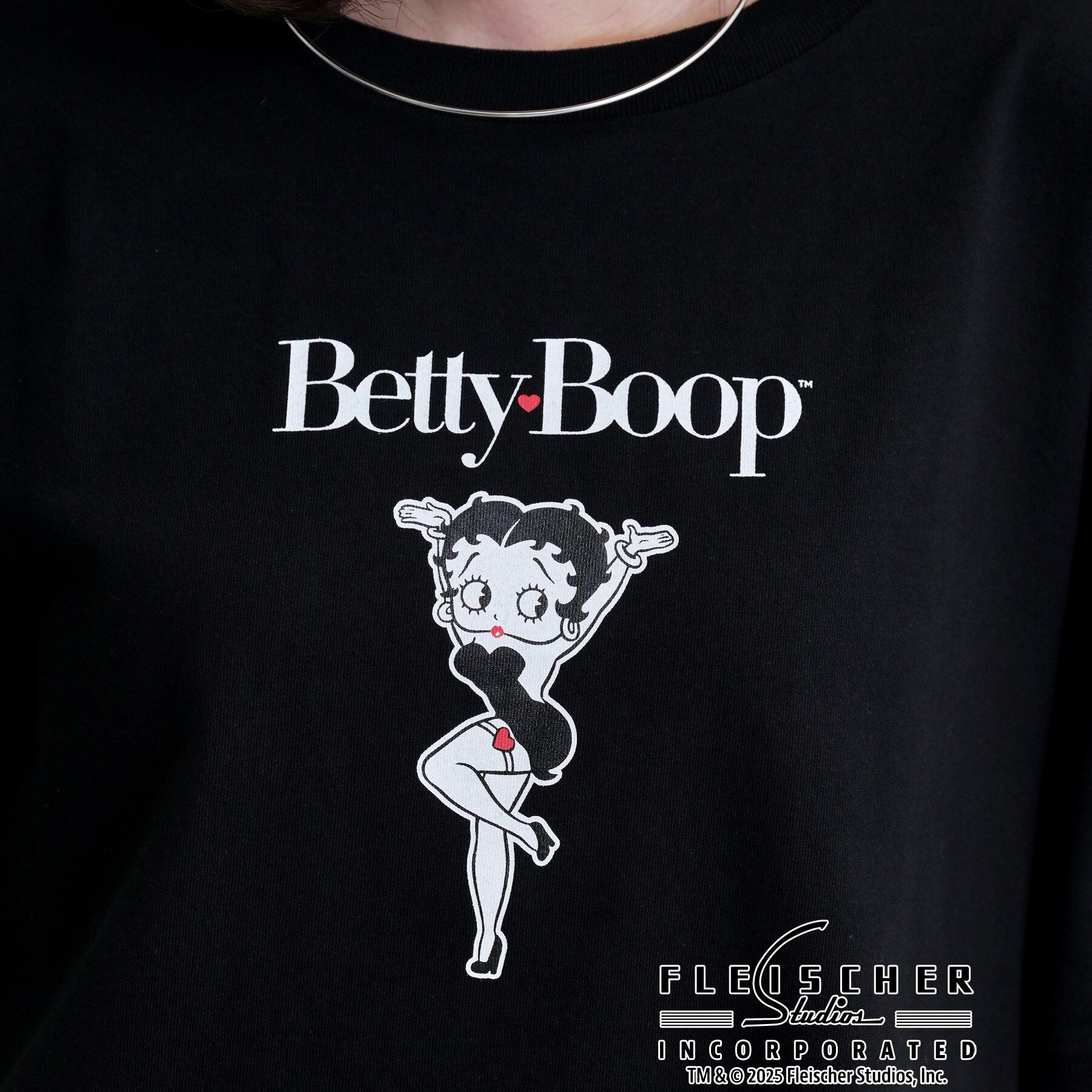 GALLEST「【Betty Boop(TM)】センタープリントワイドTシャツ」|Tシャツ・カットソー|