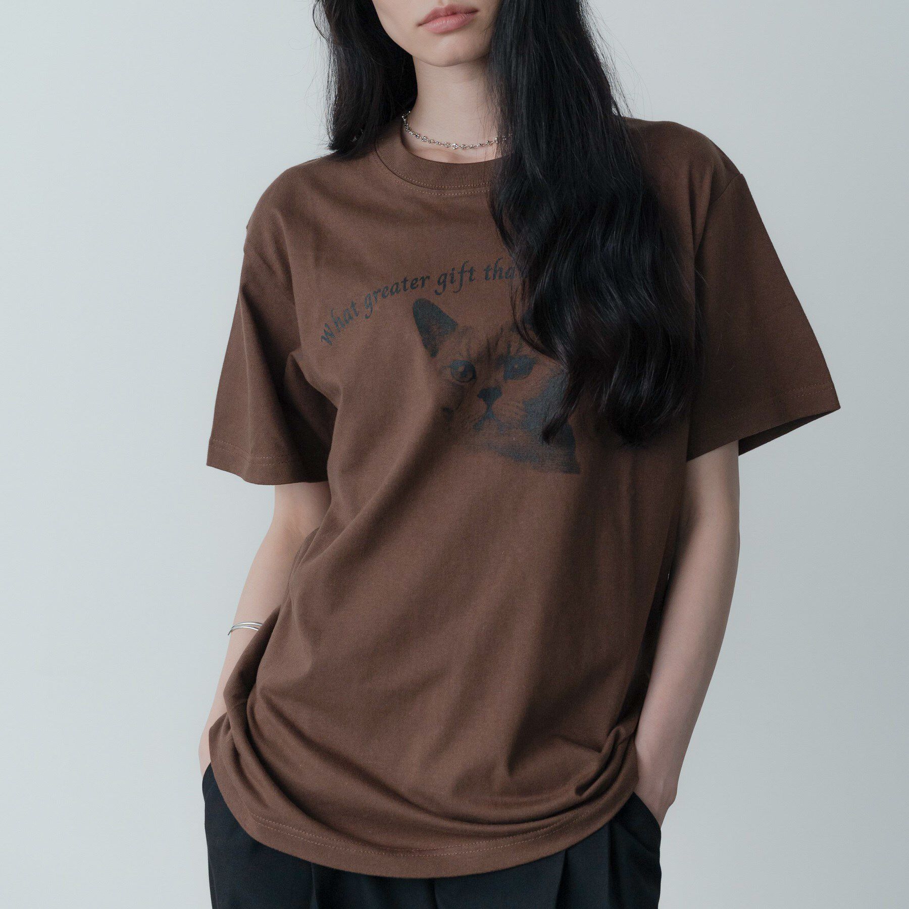 GALLEST「【Regency Works】Whats grater gift Tee」|Tシャツ・カットソー|ブラウン(044)