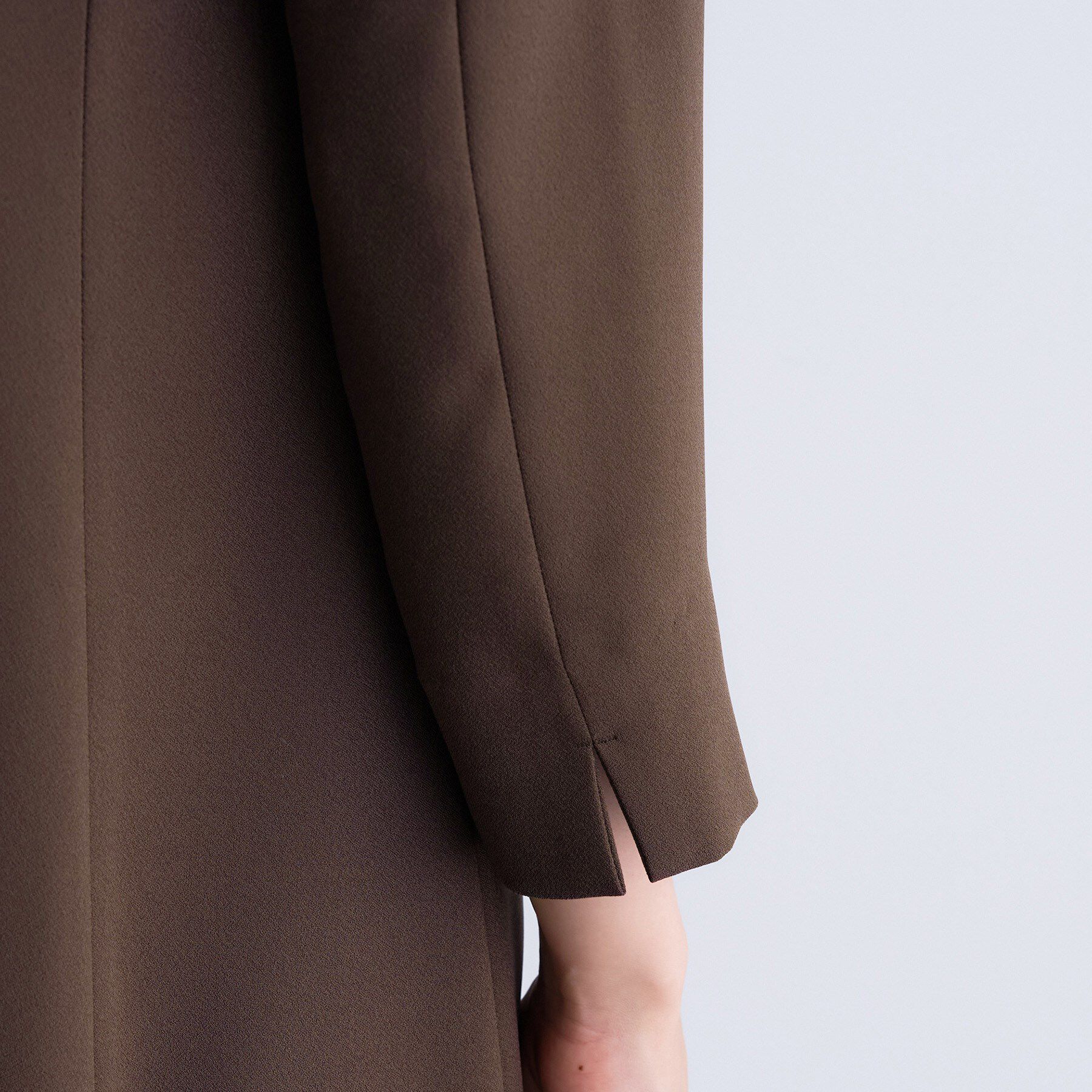 INDIVI「【洗える／UVケア】ジョーゼットフレアワンピース」|ワンピース|