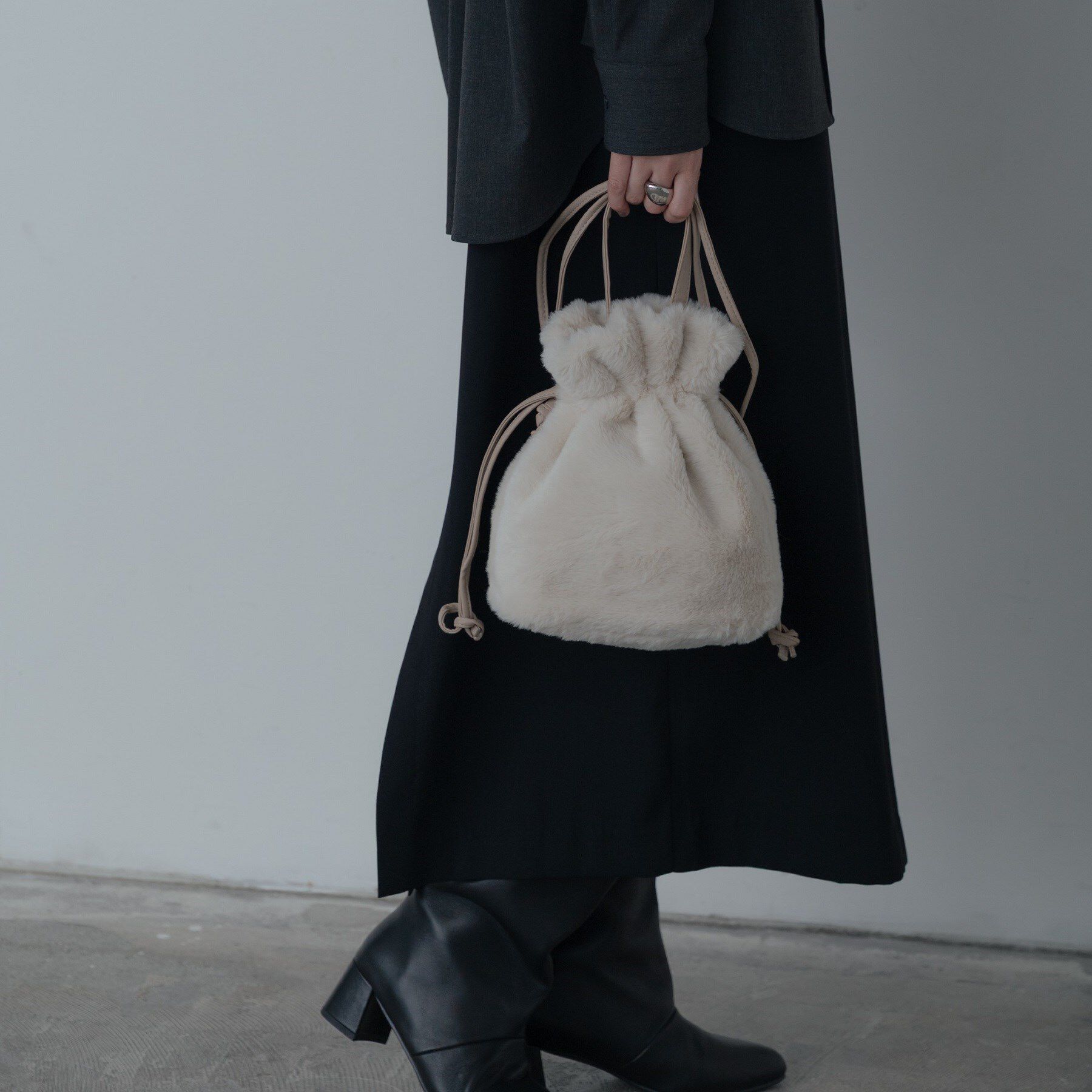 GALLEST「2Wayフェイクファーショルダーバッグ」|ショルダー・メッセンジャー|