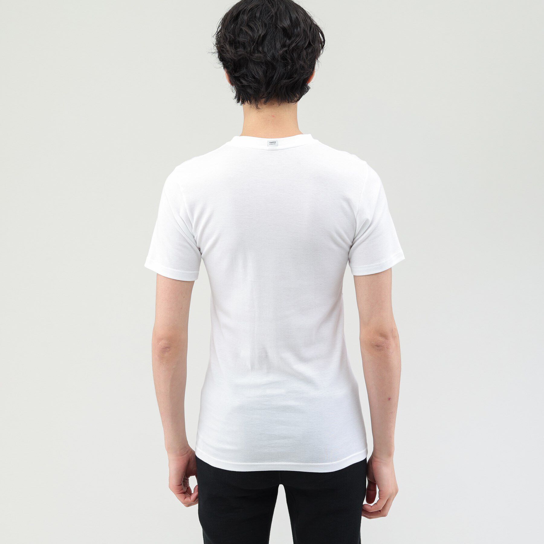 TAKEO KIKUCHI「【MADE IN　JAPAN】ベーシック　半袖クルーネック Tシャツ」|ルームウェア|