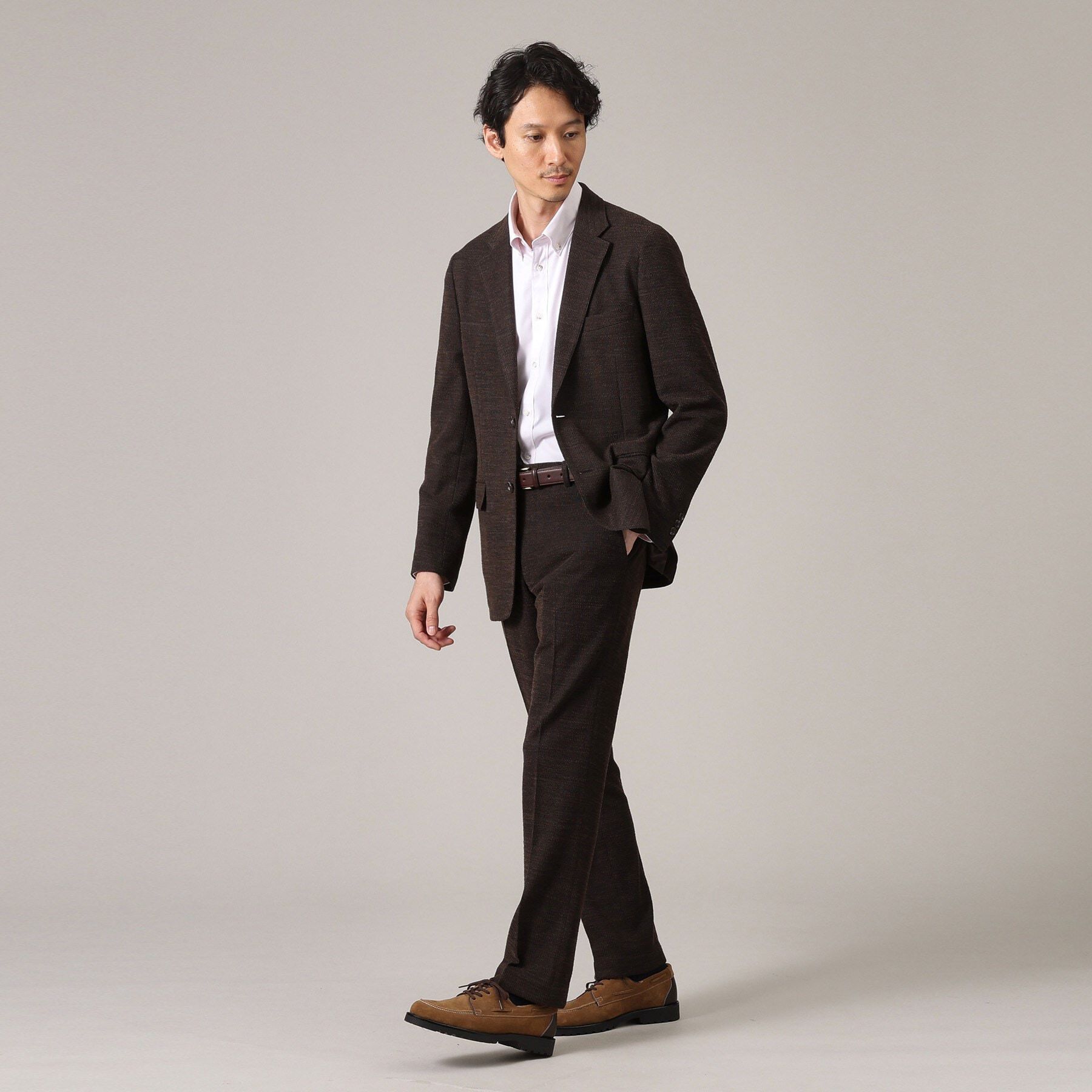 TAKEO KIKUCHI「【尾州織】ラッセルメッシュ パンツ/ セットアップ対応」|その他|