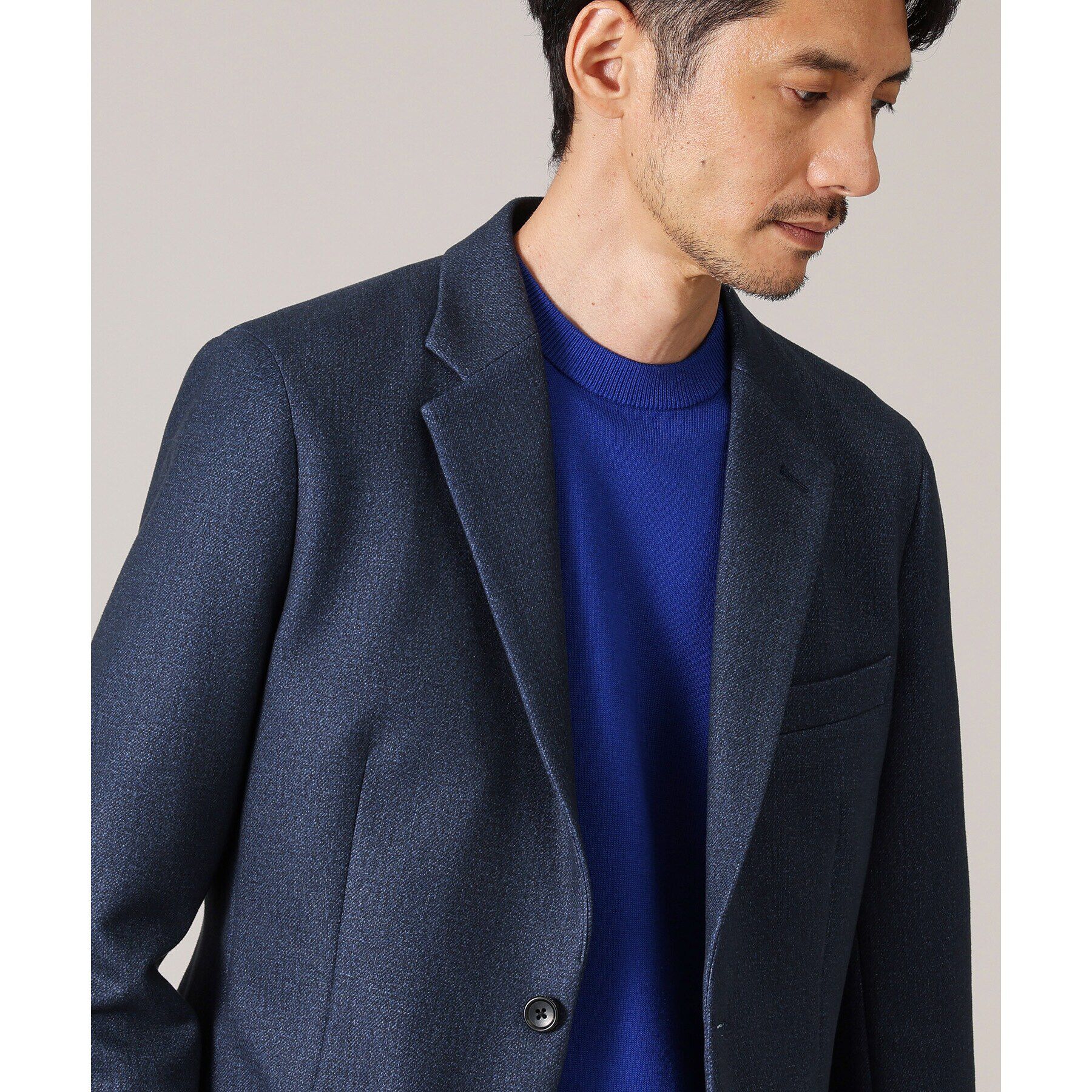 TAKEO KIKUCHI「【DOWN FABRIC】ダウンファブリック テーラード ジャケット / セットアップ対応」|テーラードジャケット|