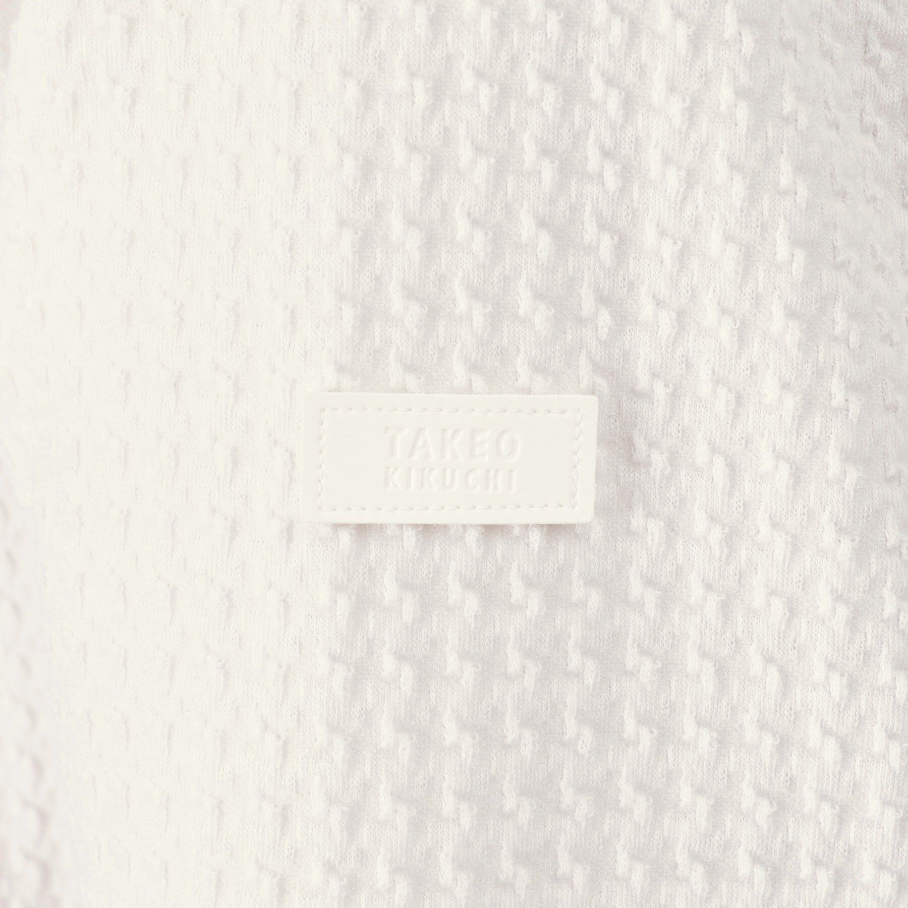 TAKEO KIKUCHI「【Made in JAPAN】千鳥柄 ストレッチ プルオーバー」|Tシャツ・カットソー|