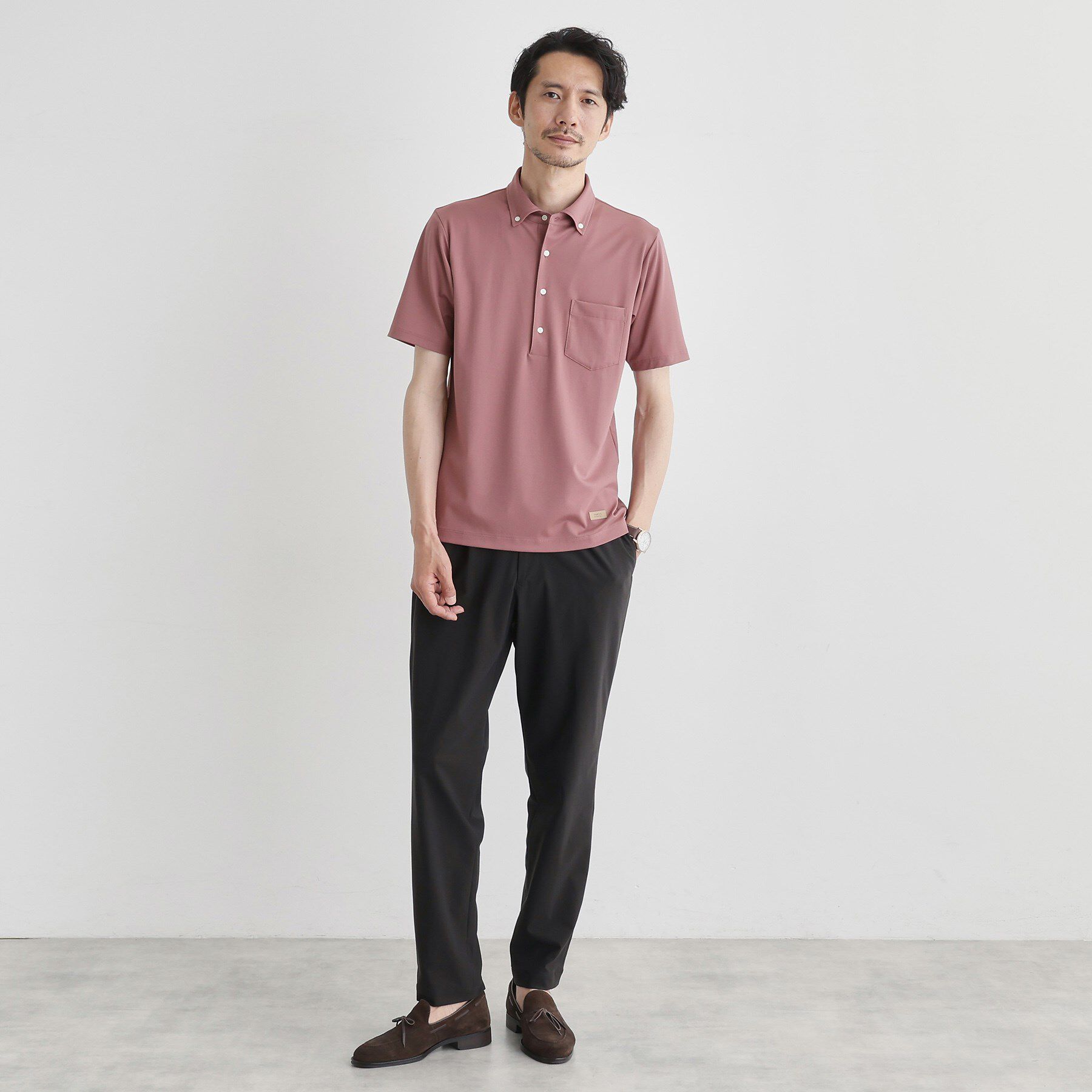 TAKEO KIKUCHI「【接触冷感/ONOFF】ビズ ポロシャツ」|ポロシャツ|