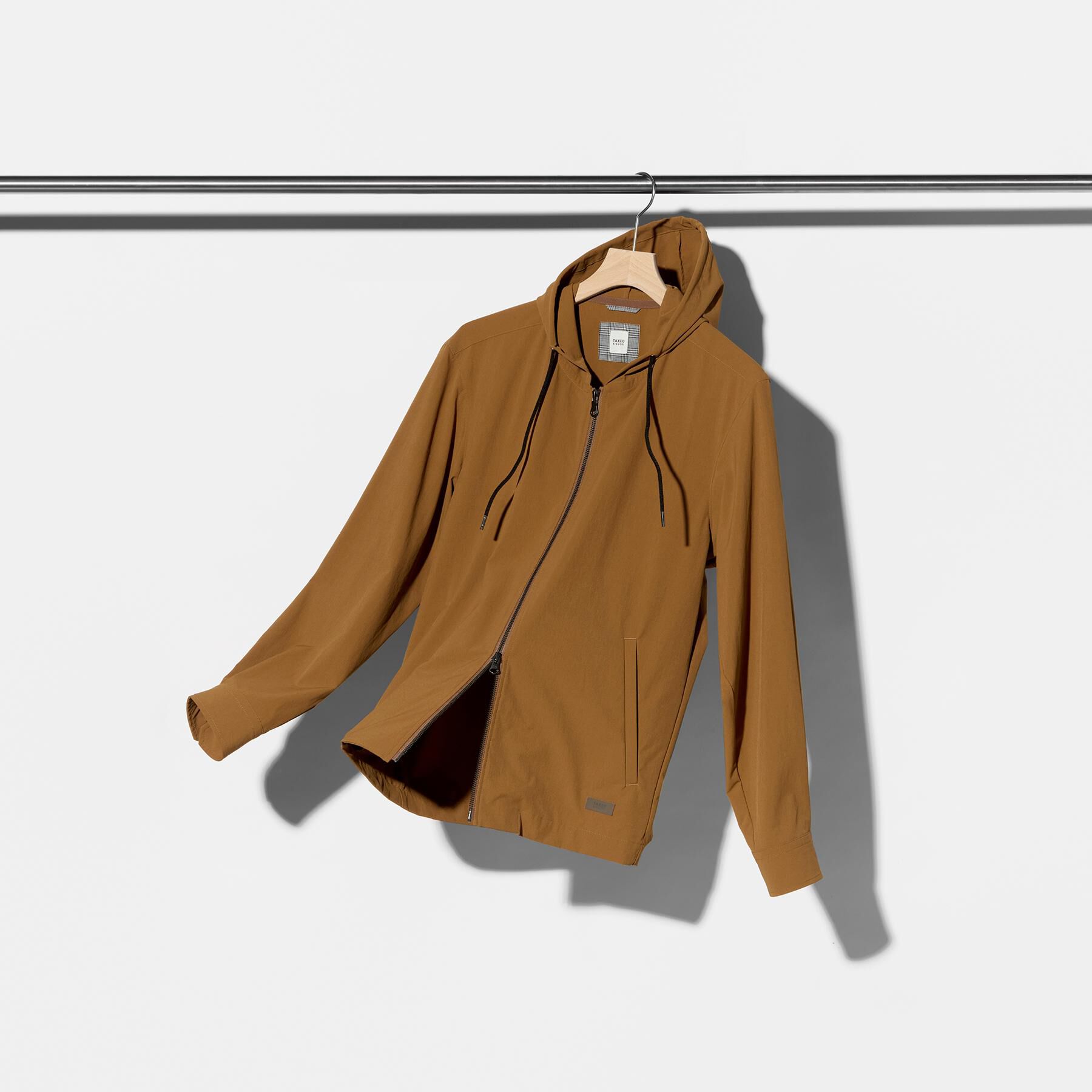 TAKEO KIKUCHI「【3D ナイロン ストレッチ】ジップアップ フードブルゾン」|ブルゾン・スタジャン|