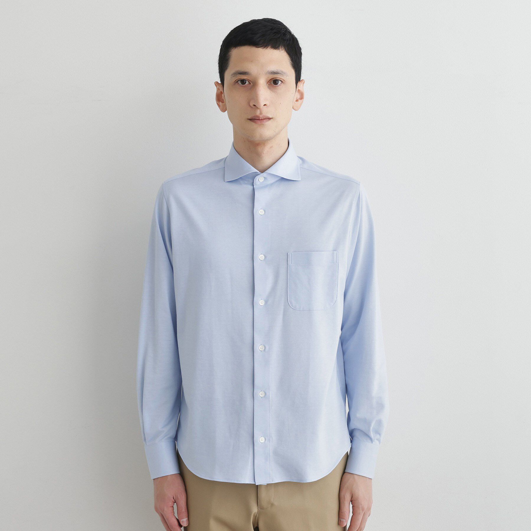 TAKEO KIKUCHI「クールマックス コンパクトジャージ シャツ」|シャツ・ブラウス|